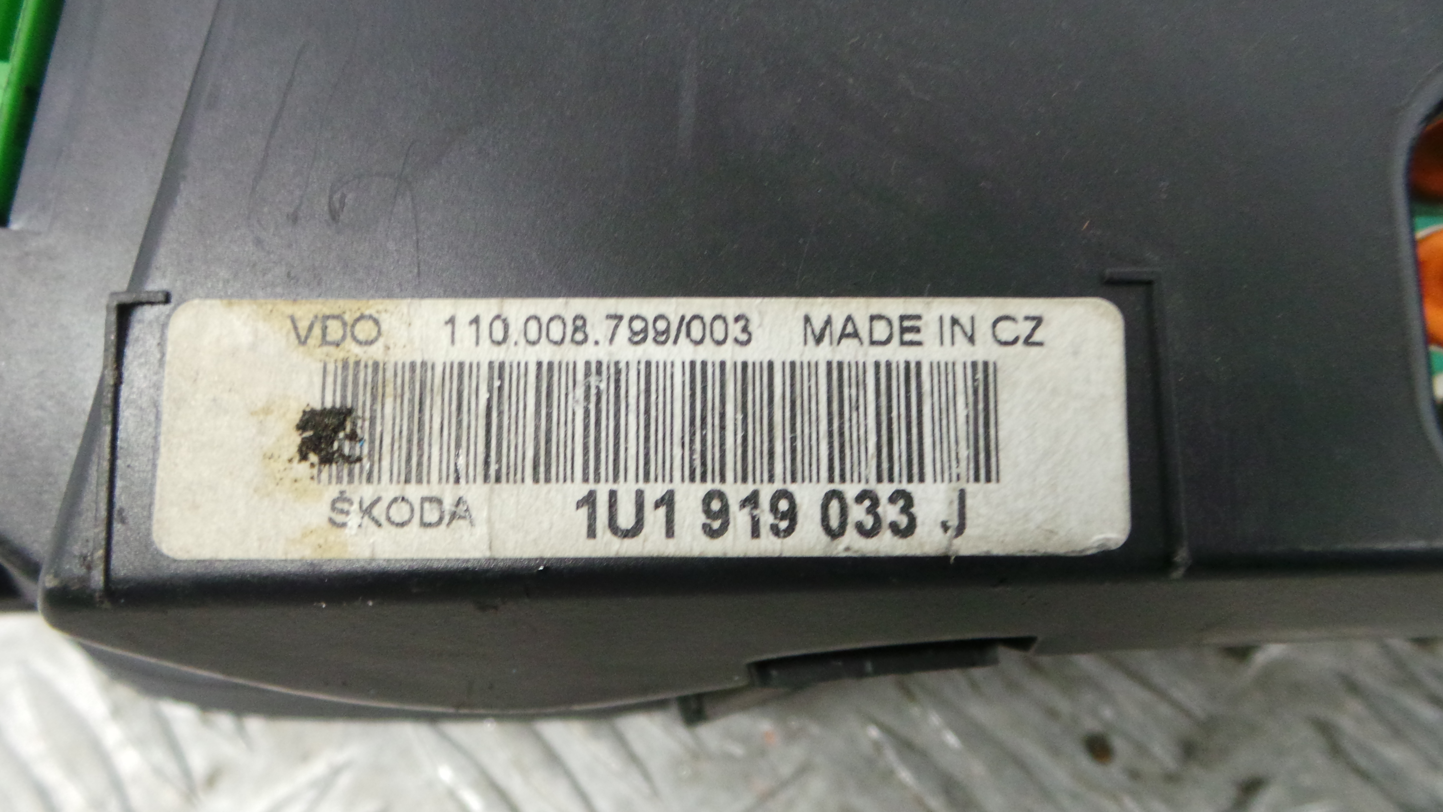 Quadrante 1U1919033J - SKODA OCTAVIA I (1U2)-35175491