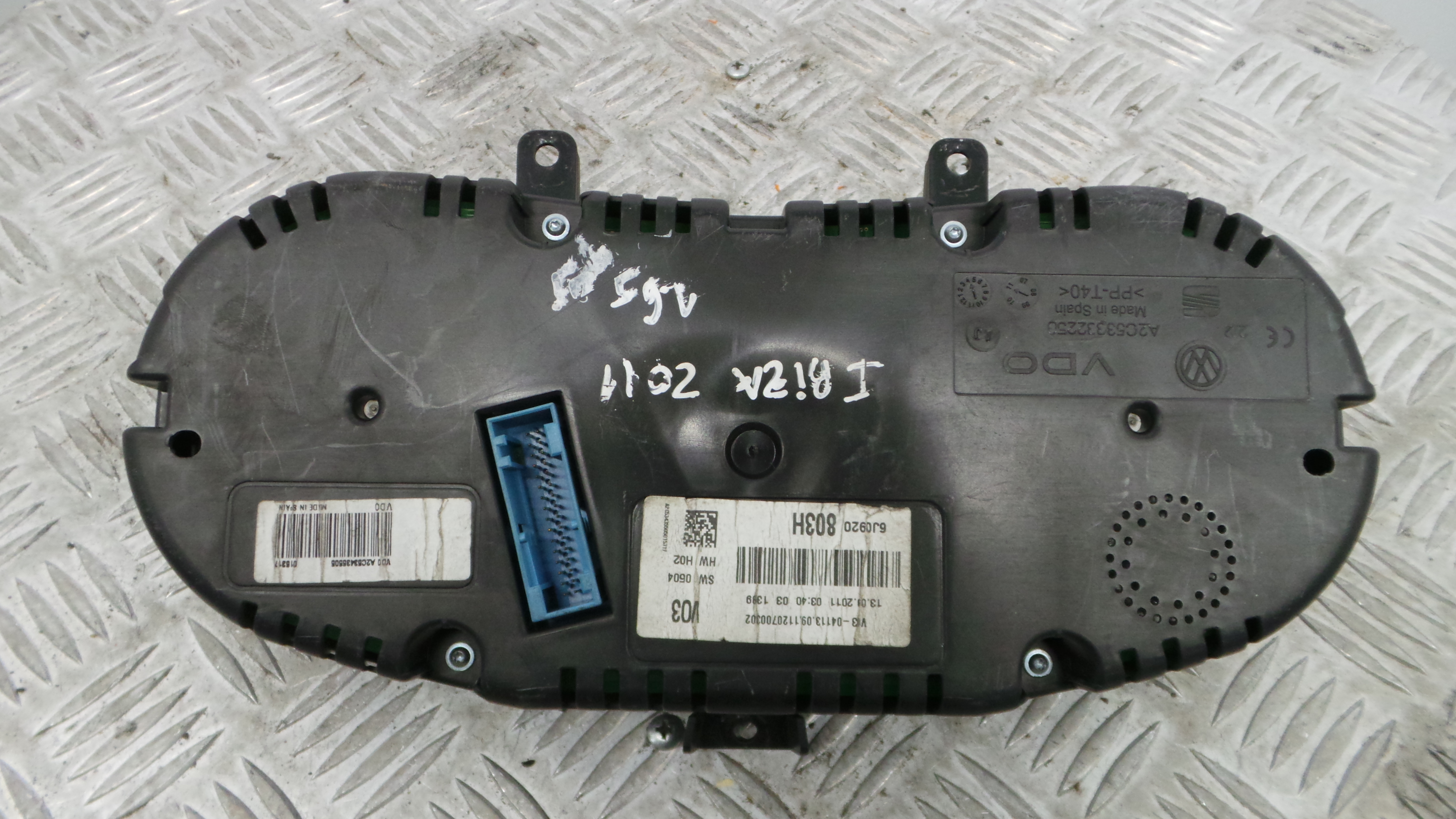 Quadrante 6J0920803H - SEAT IBIZA IV (6J5, 6P1), IBIZA Mk IV (6J5, 6P1)-35175509