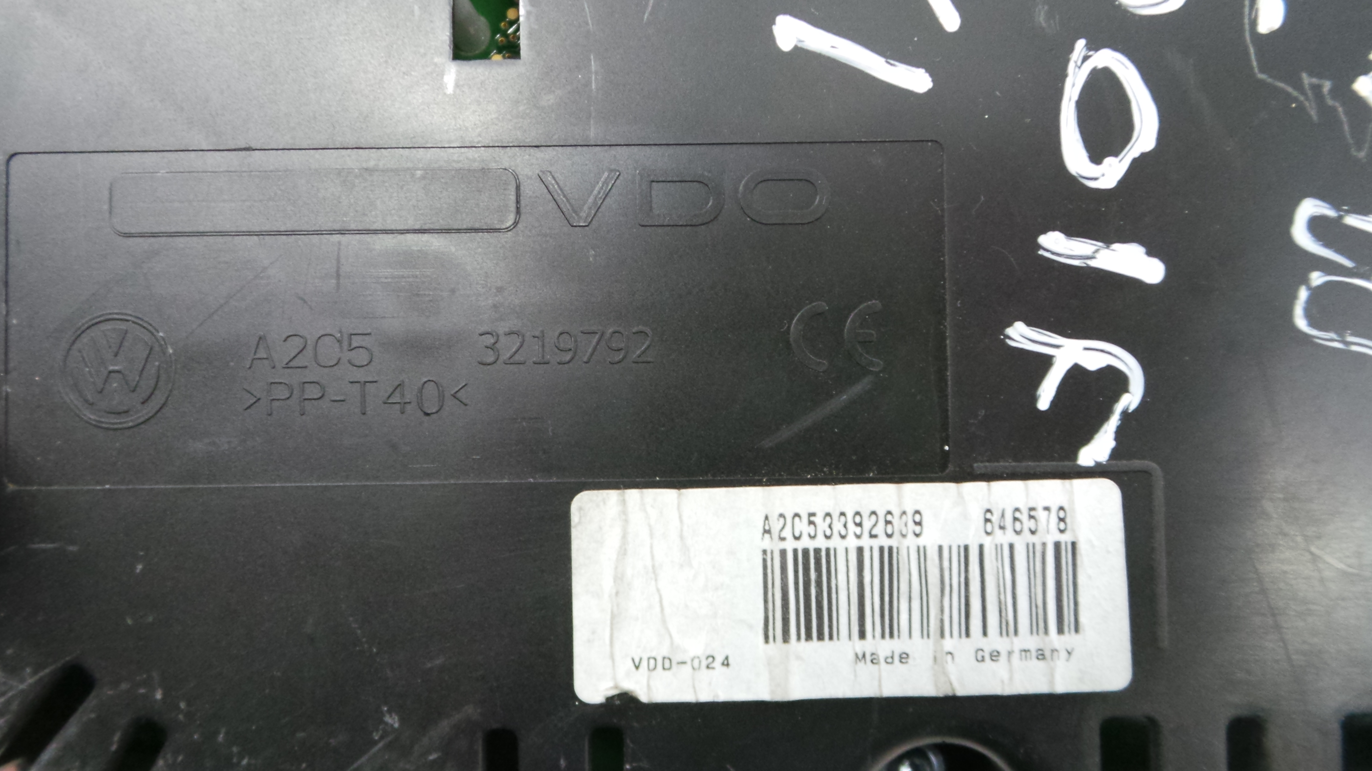 Quadrante 5K0920871A - VW GOLF VI (5K1)-35175519