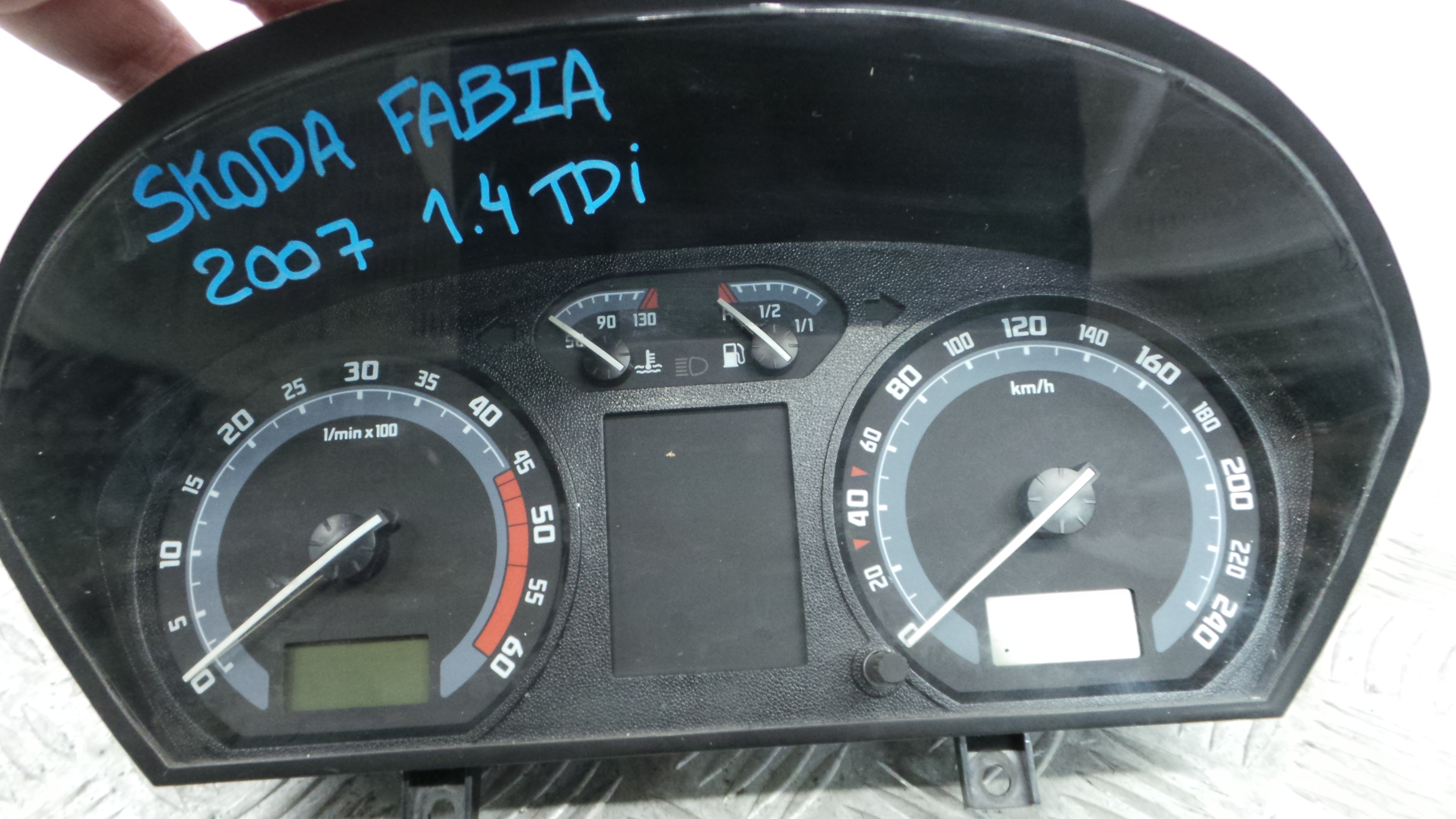 Quadrante 6Y0930883E - SKODA FABIA II (542)-35175524