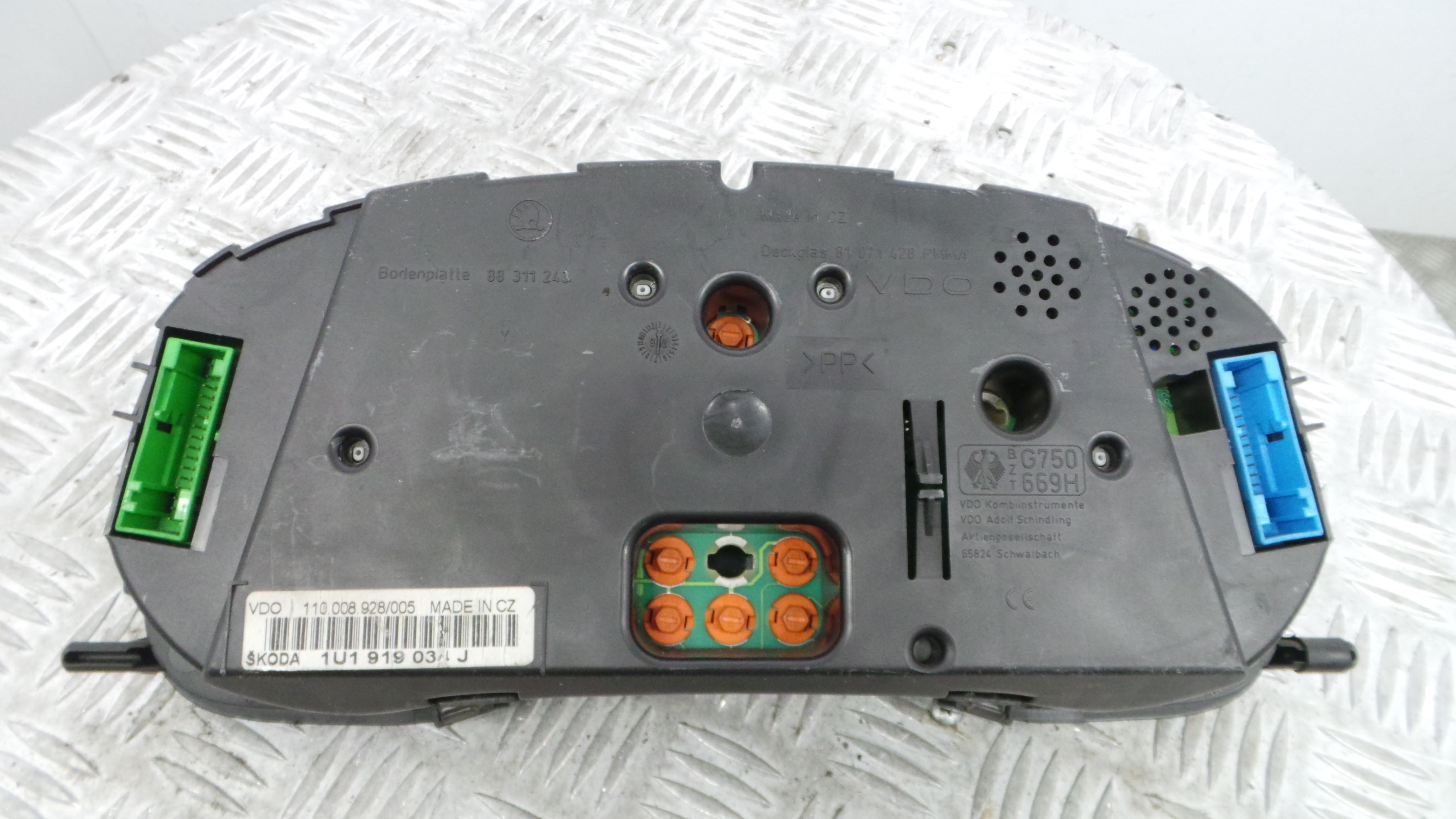 Quadrante 1U1919034J - SKODA OCTAVIA I (1U2)-35175673