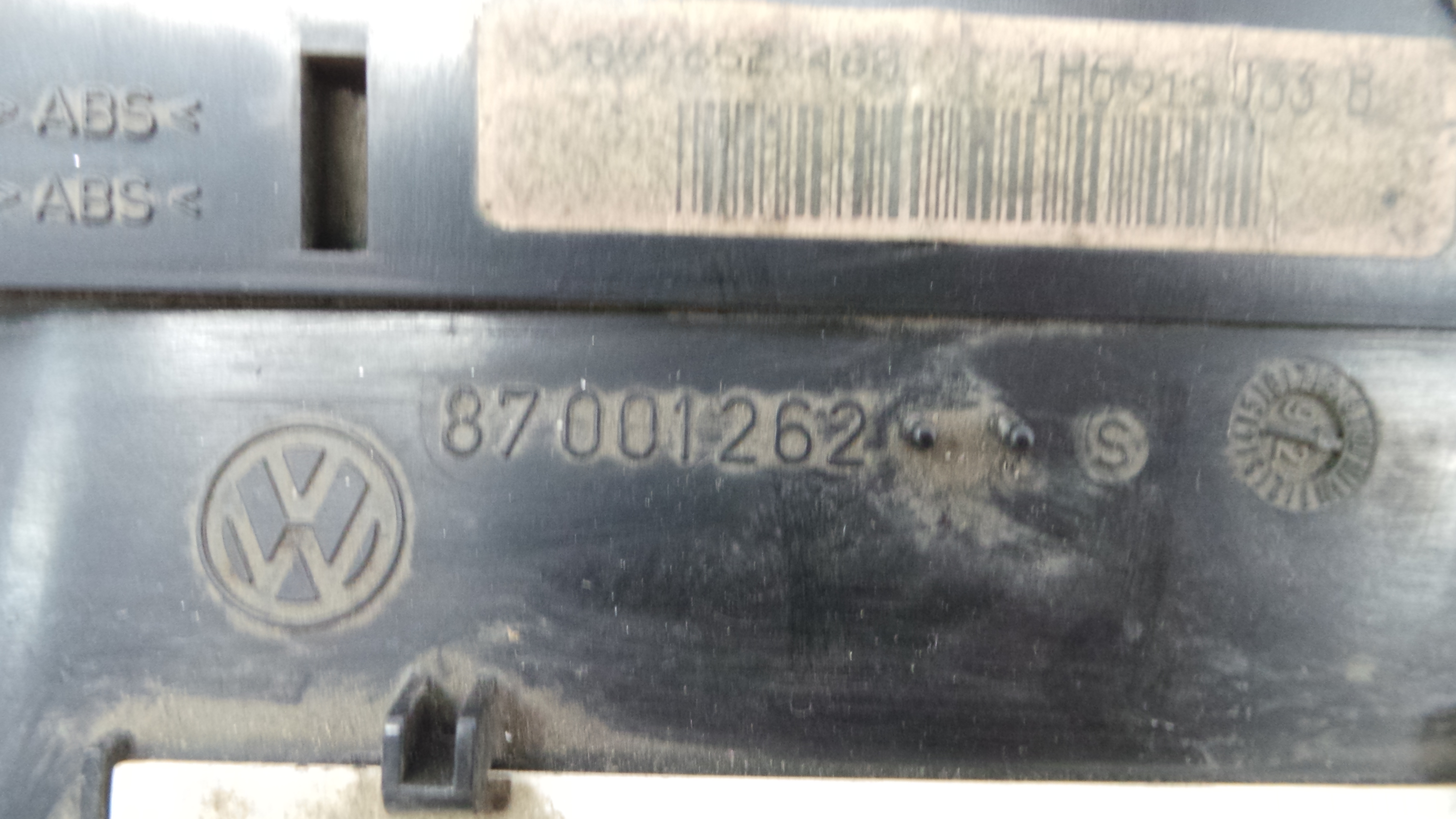 Quadrante 1H6919033B - VW GOLF III (1H1), GOLF Mk III (1H1)-35175728