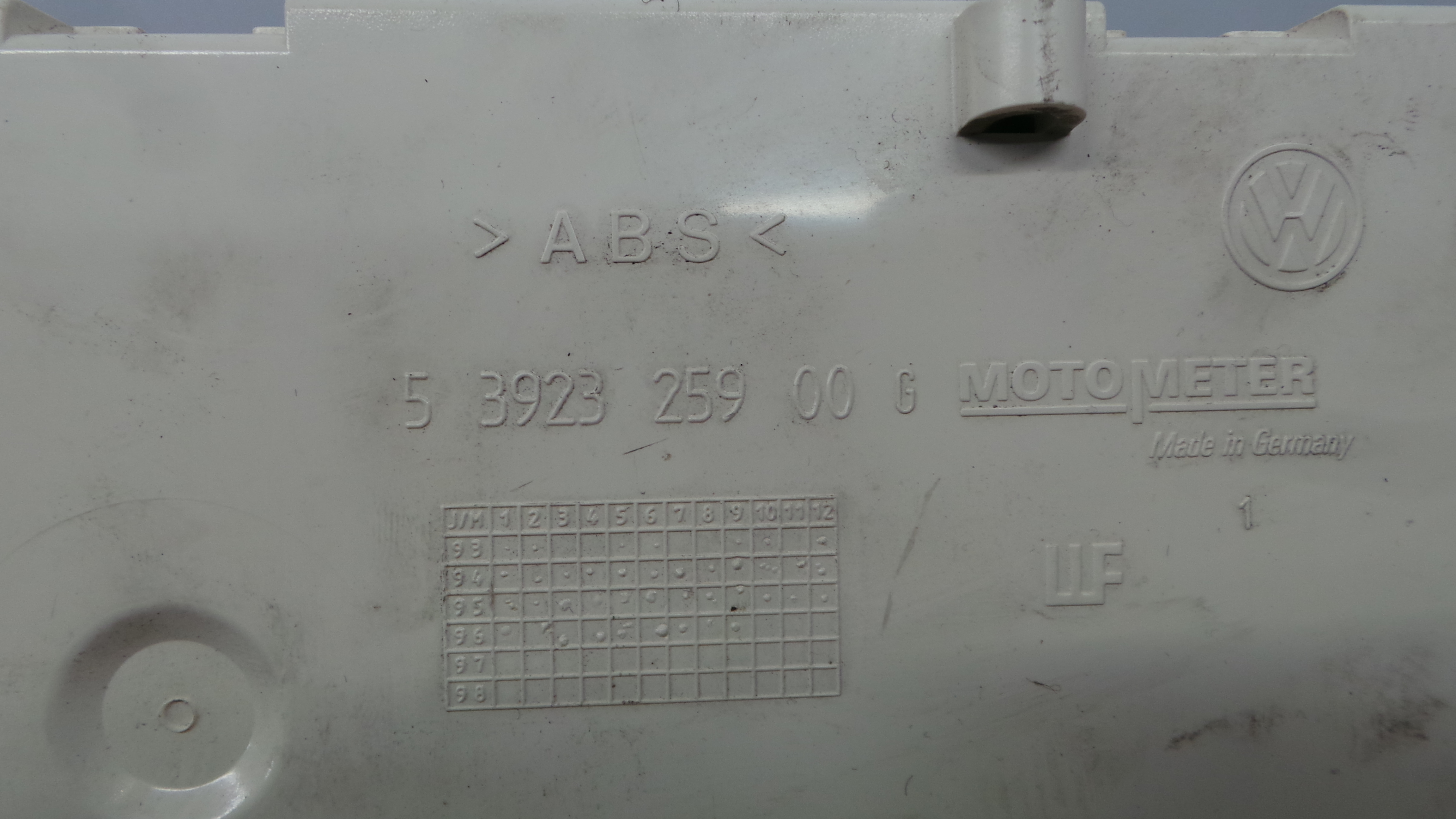 Quadrante 1H0919865A - VW GOLF III (1H1), GOLF Mk III (1H1)-35175737