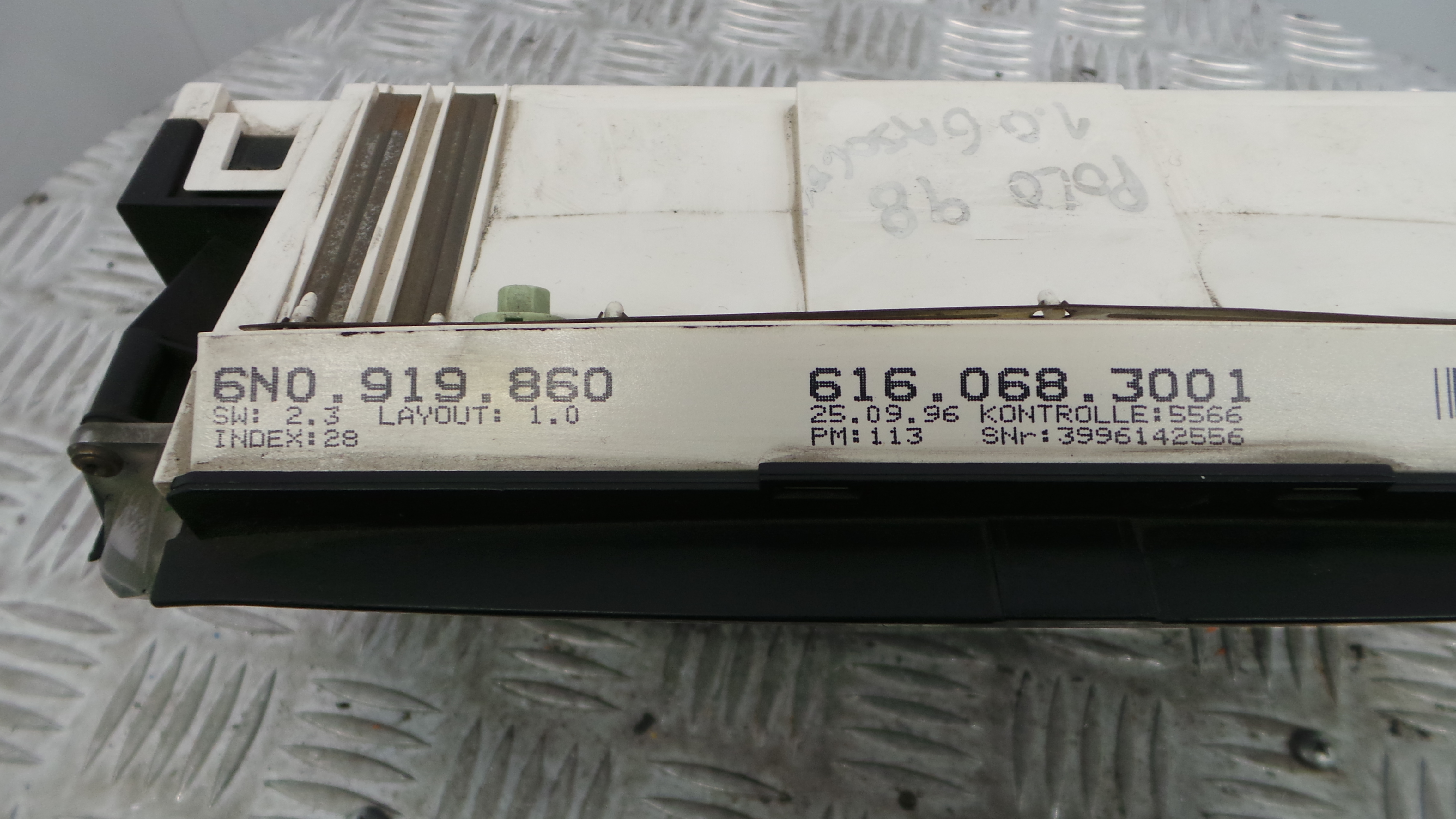 Quadrante 6N0919860 - VW POLO III (6N1)-35175760