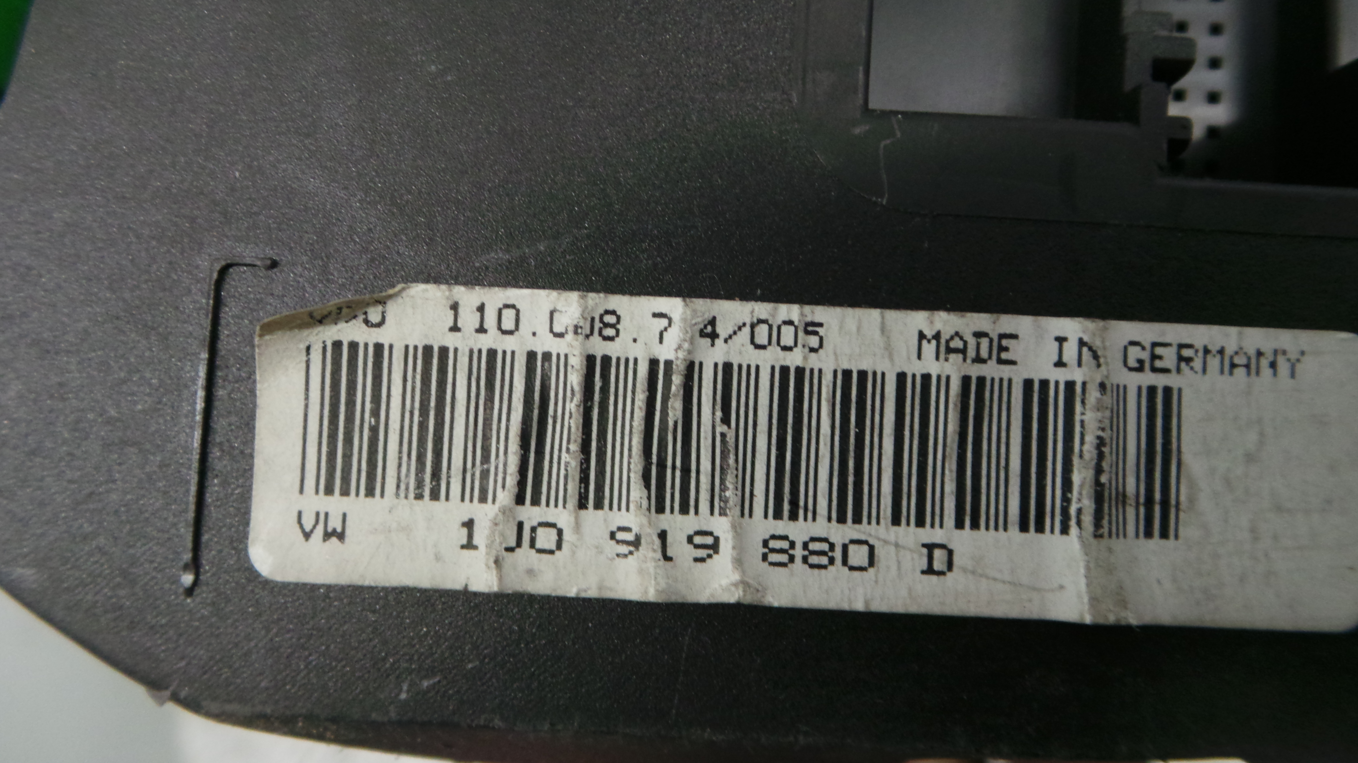 Quadrante 1J0919880D - VW GOLF IV (1J1), GOLF Mk IV (1J1)-35175804