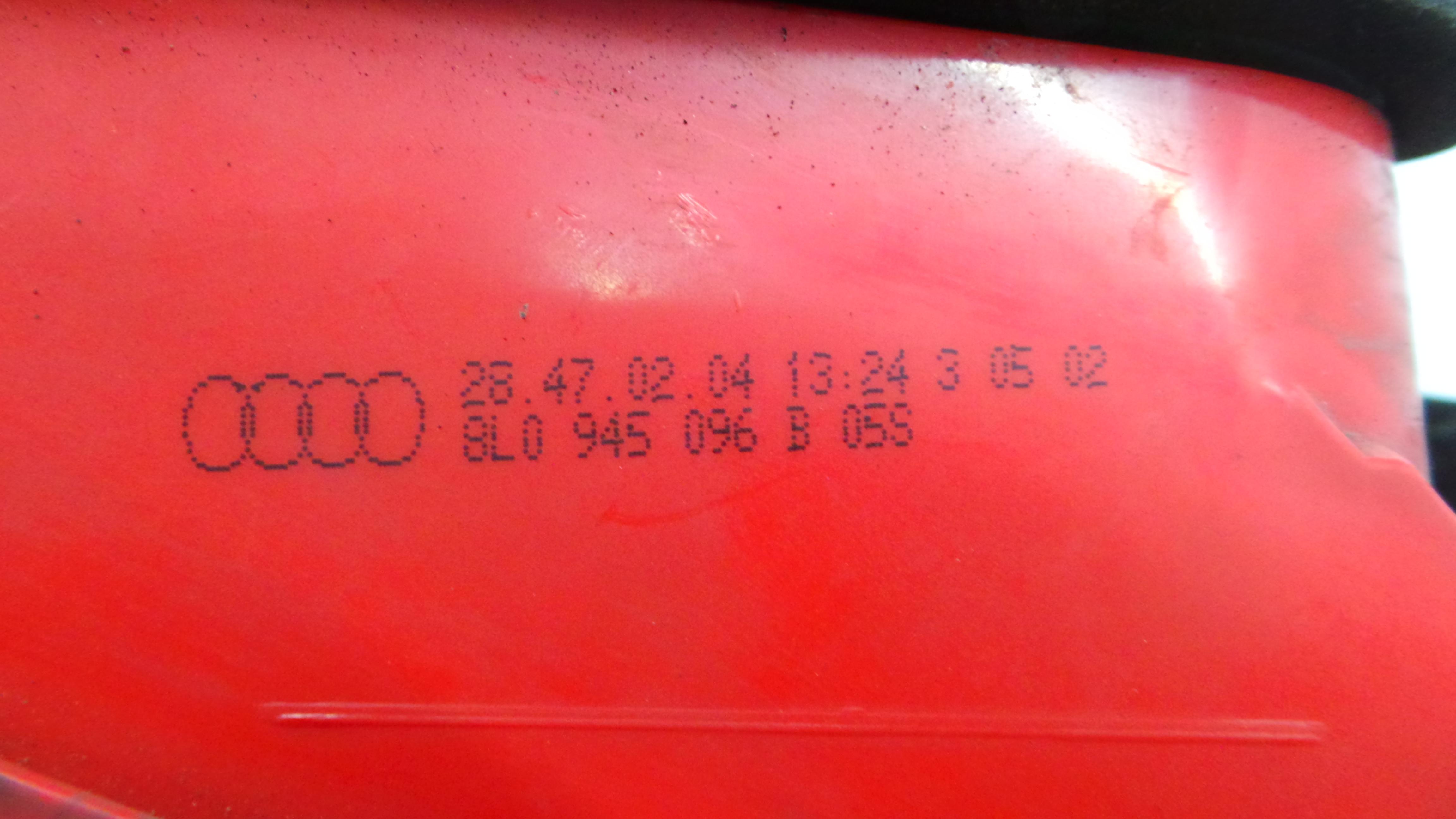 Farolim Stop Dto 8L0945096B - AUDI A3 (8L1)-35189628