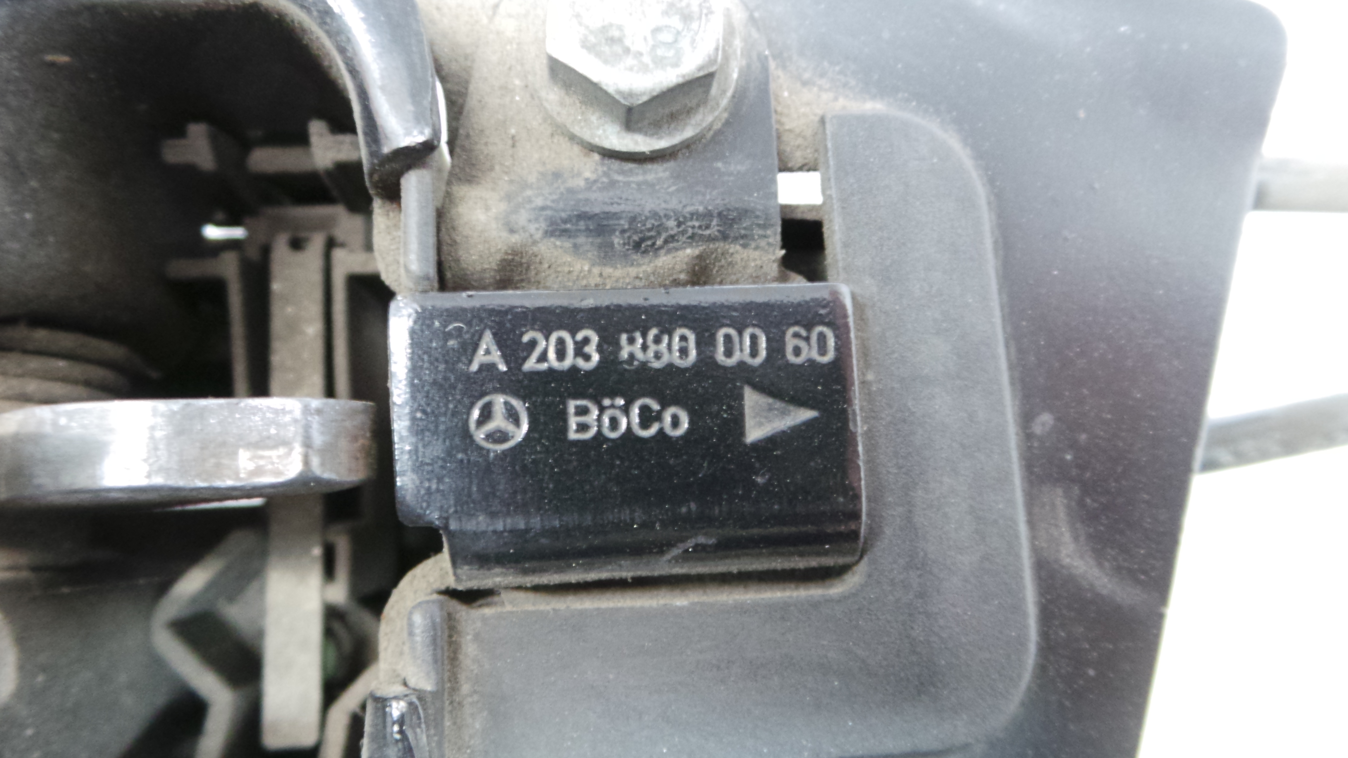 travessa superior A2038800060 - MERCEDES-BENZ C-CLASS Coupé (CL203), C-CLASS Coupe Sport (CL203), -36058482