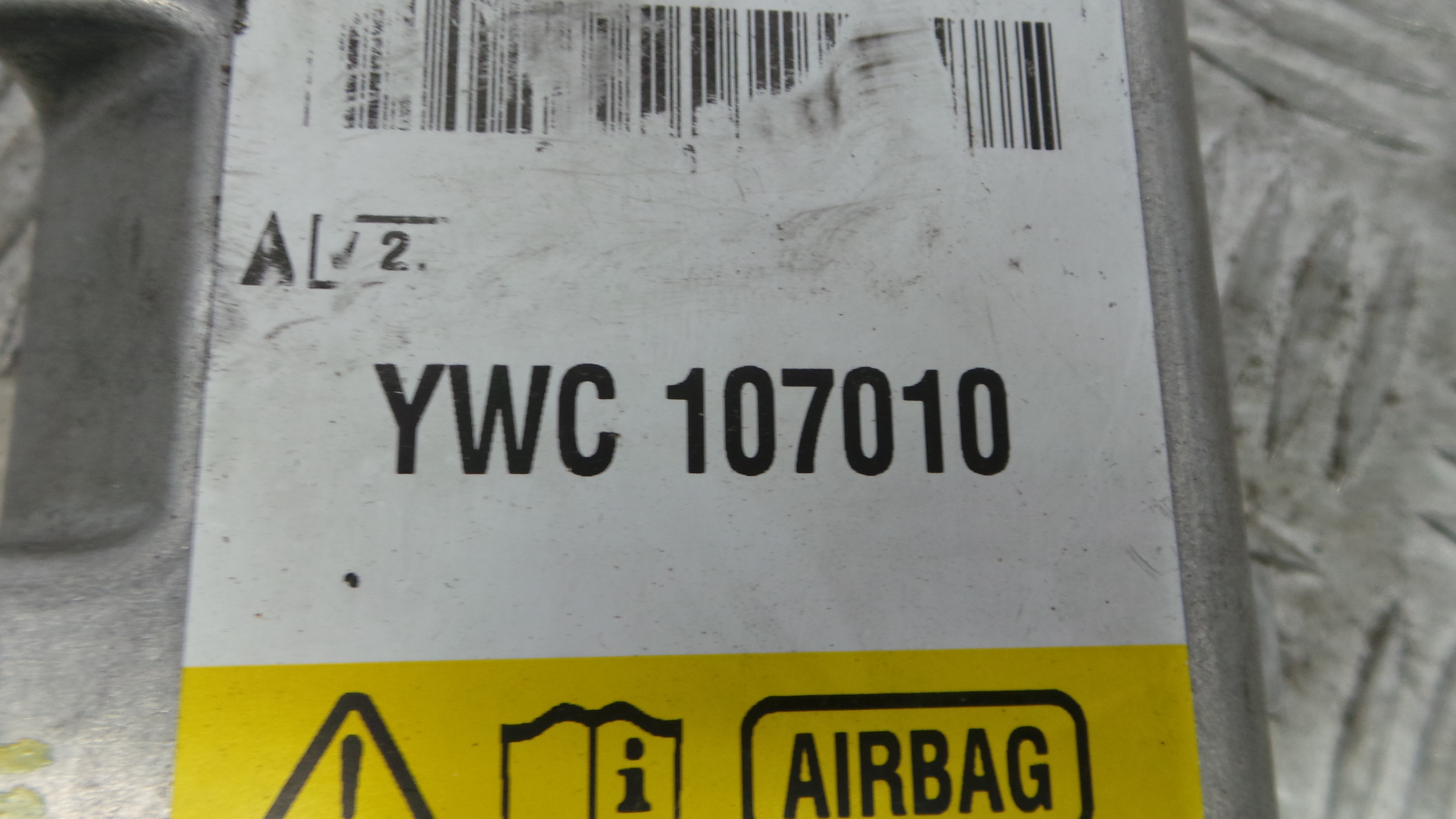 Centralina de Airbags YWC107010 - ROVER 45 I Hatchback (RT)-36059511