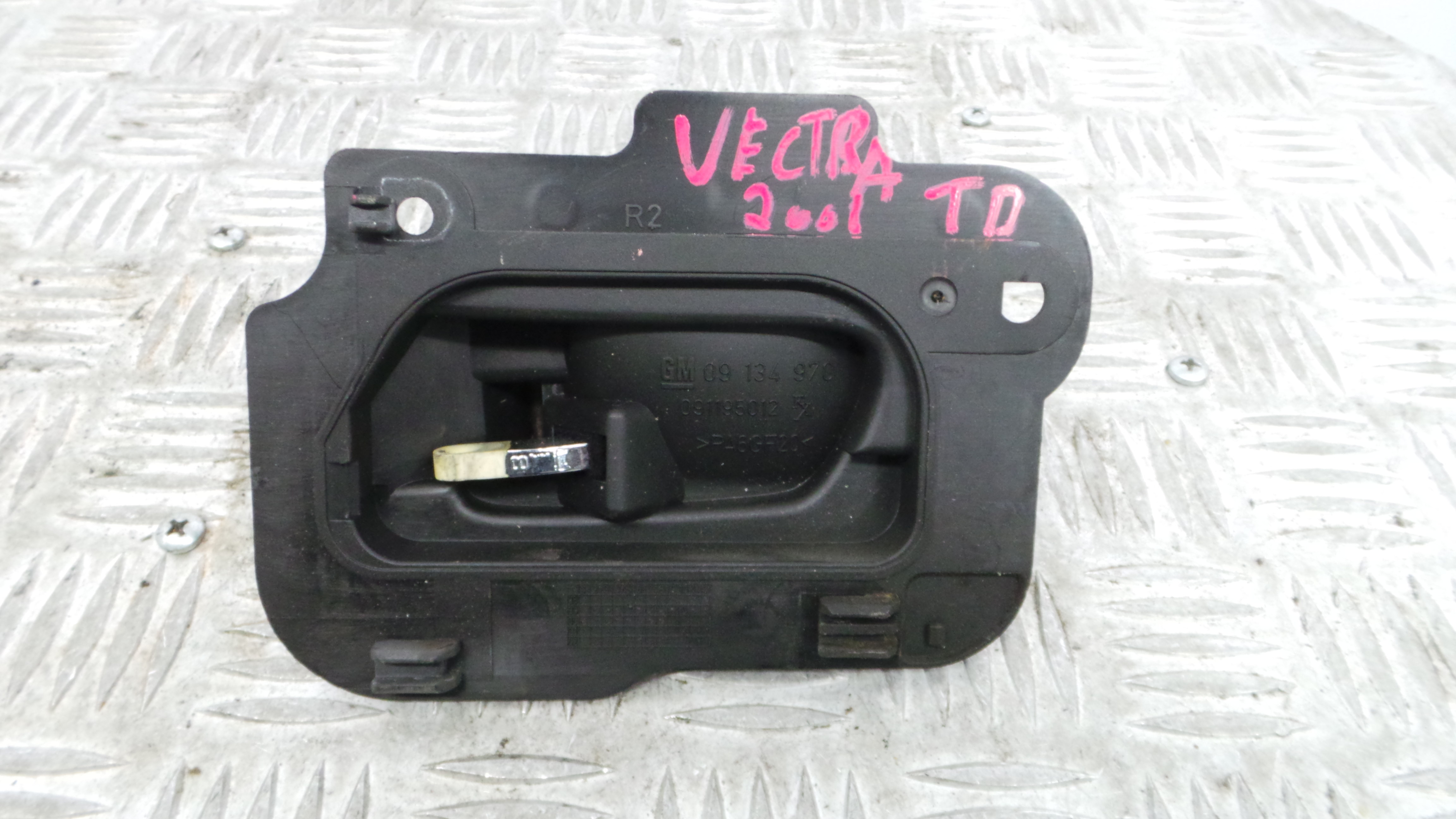 Puxador Interior Traseiro Direita 09134970 - OPEL VECTRA B Combi (J96)-36062907