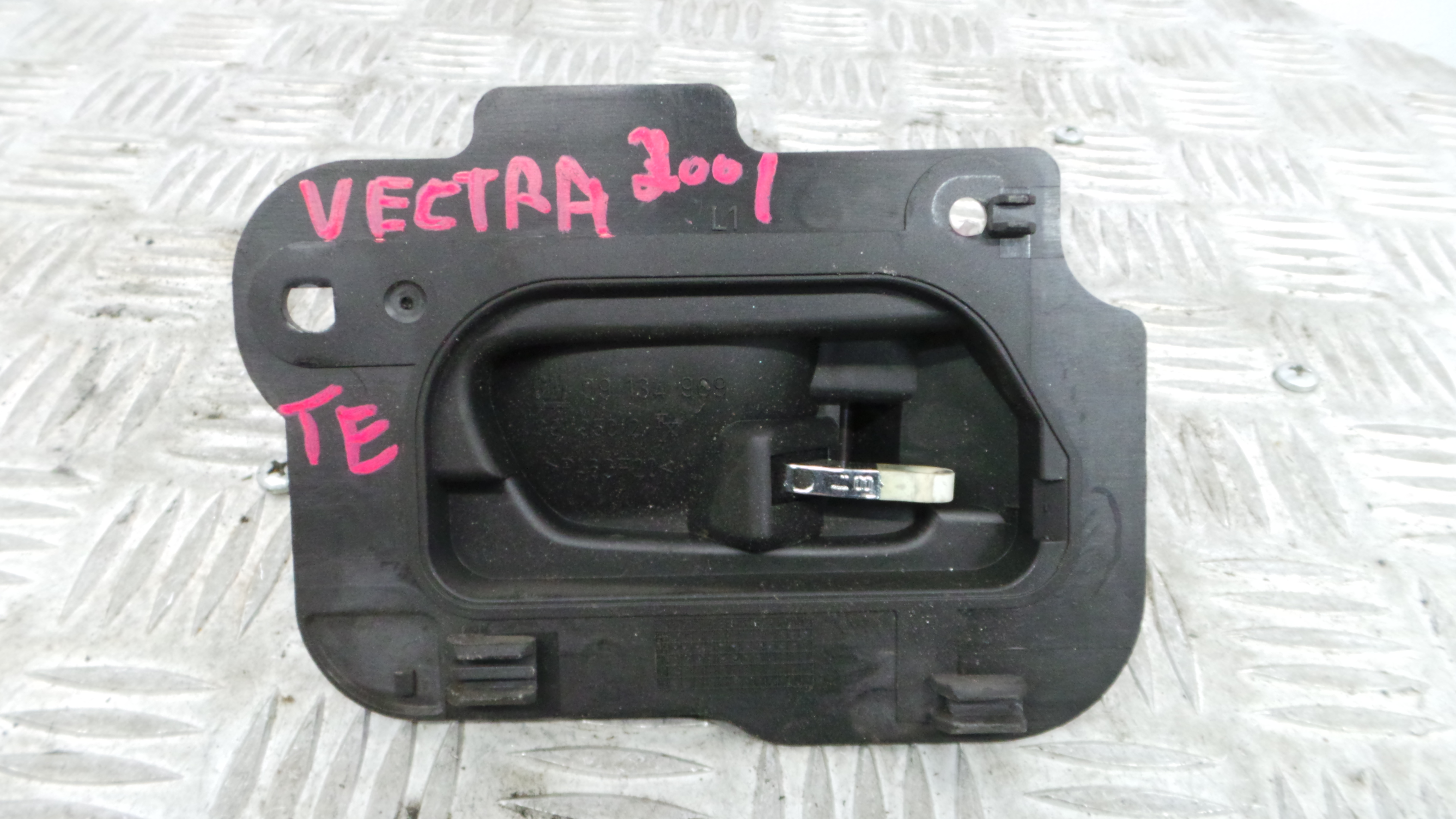 Puxador Interior Traseiro Esquerdo  09134969 - OPEL VECTRA B Combi (J96)-36062910