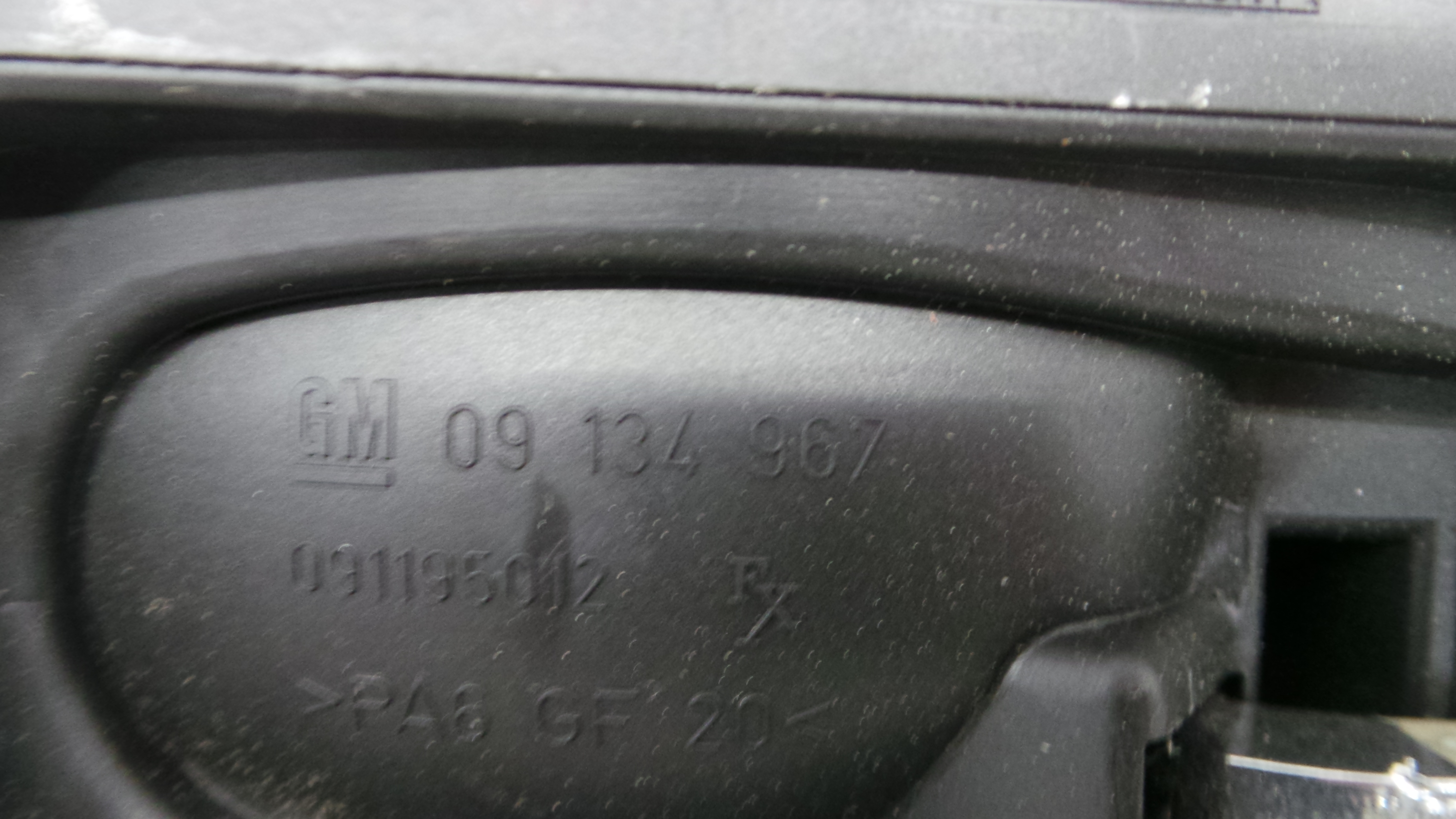 Puxador Interior Frente Esquerdo 09134967 - OPEL VECTRA B Combi (J96)-36062916