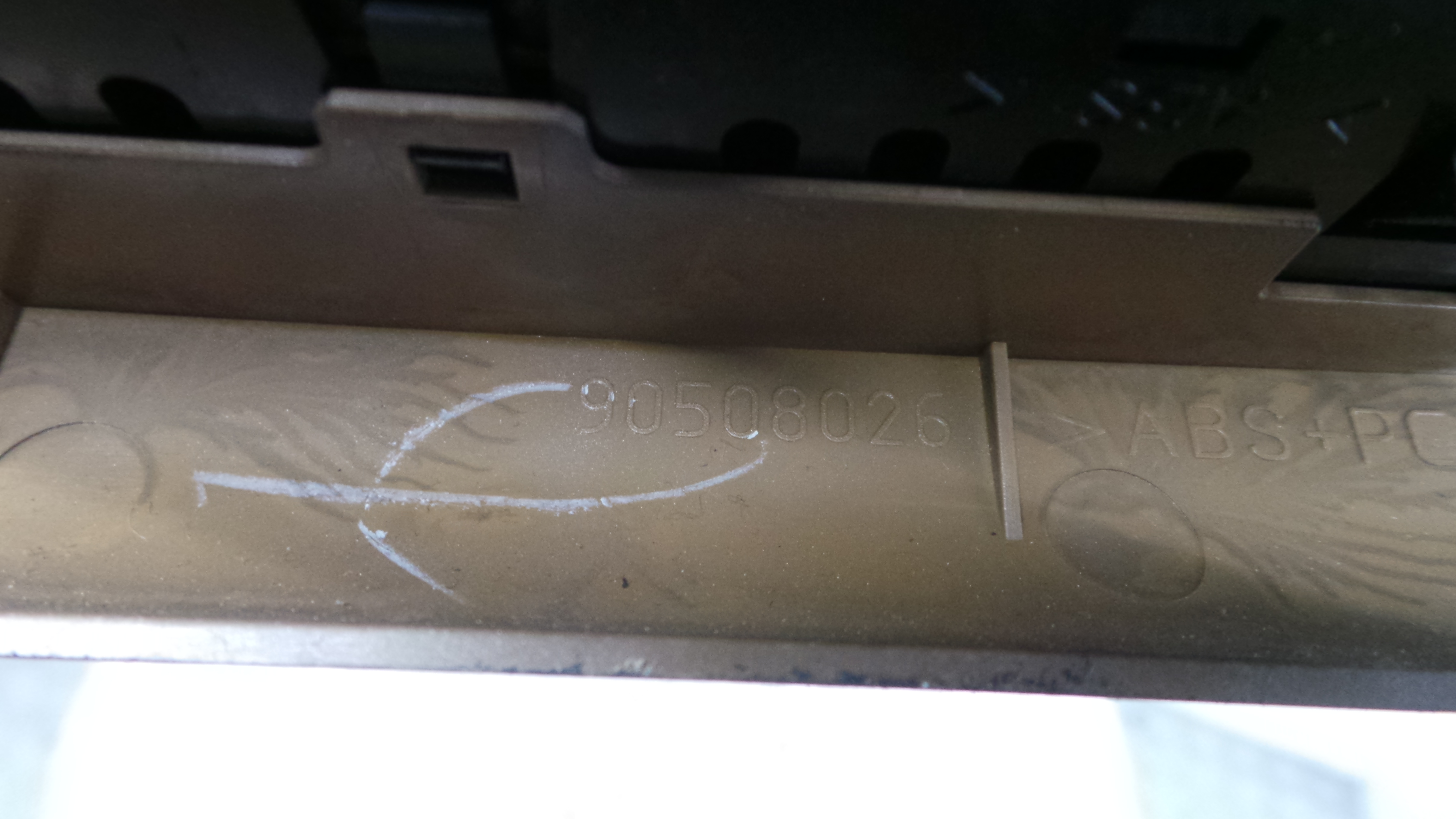 Comando da Chauffage  24410109 - OPEL VECTRA B Combi (J96)-36062922