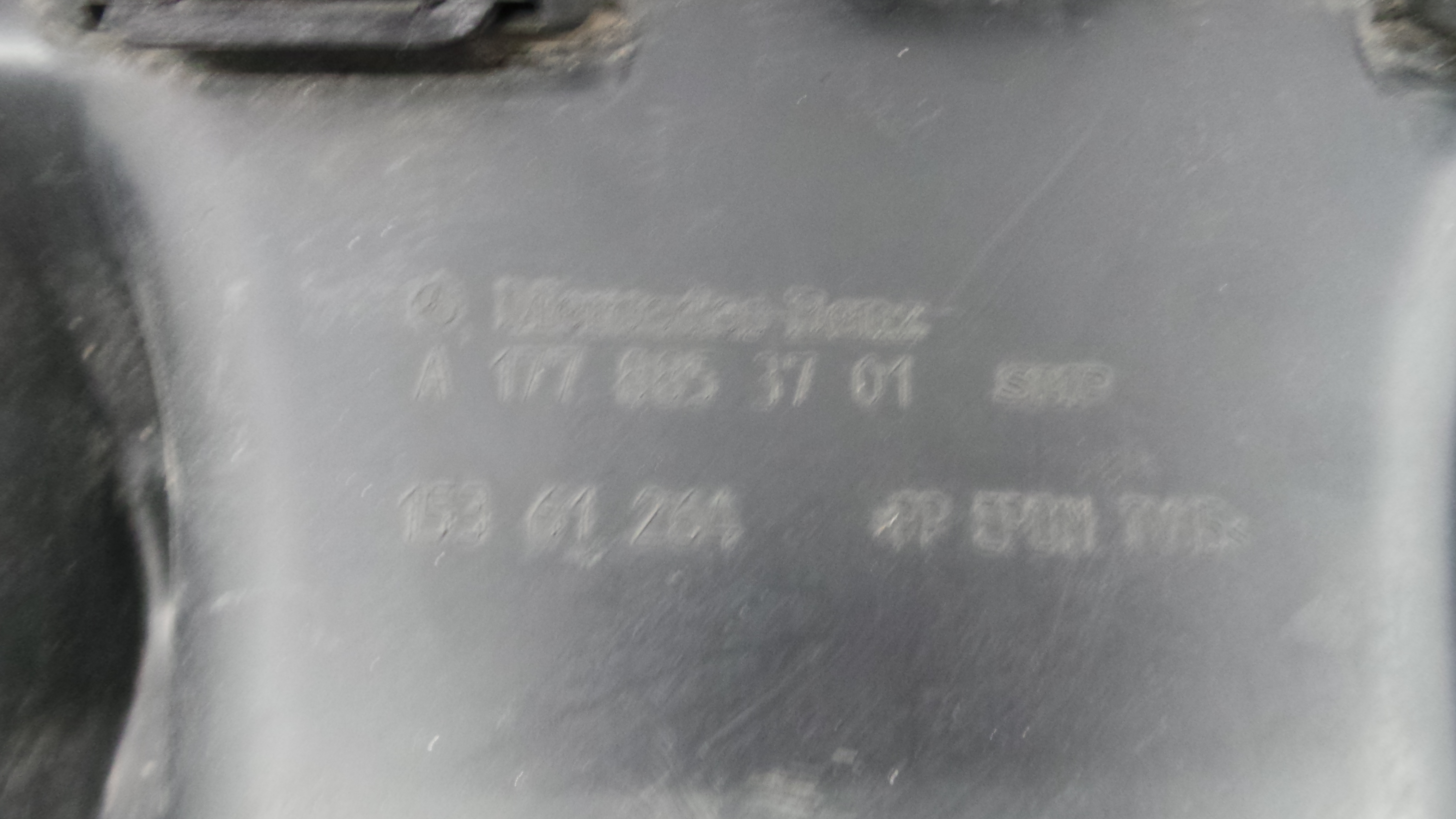 Spoiler Traseiro A1778853701 - MERCEDES-BENZ A-CLASS (W177)-36063005