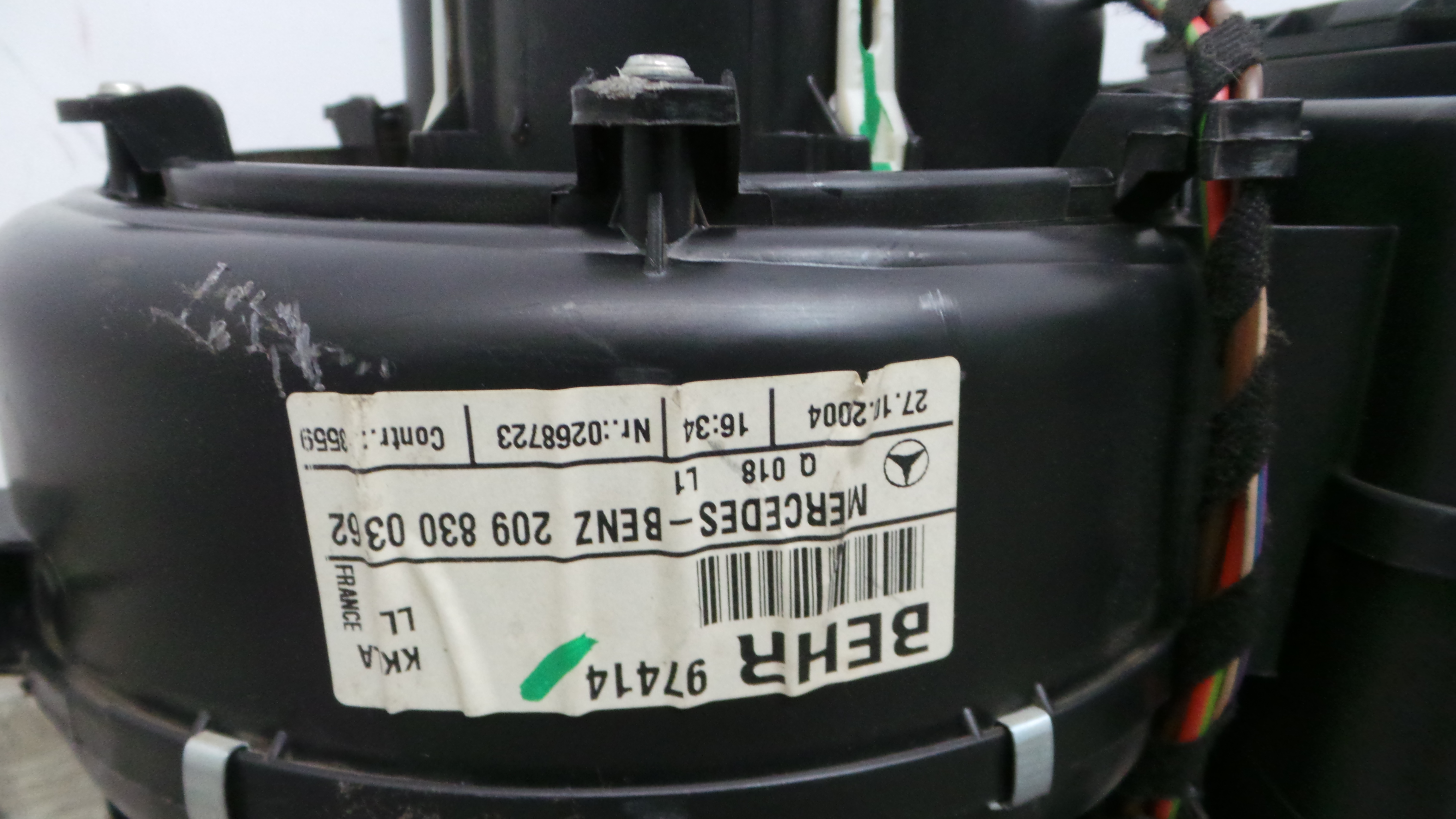 Caixa da Chauffage / Caixa da Sofagem 2098300362 - MERCEDES-BENZ C-CLASS Coupé (CL203), C-CLASS Cou-36063017