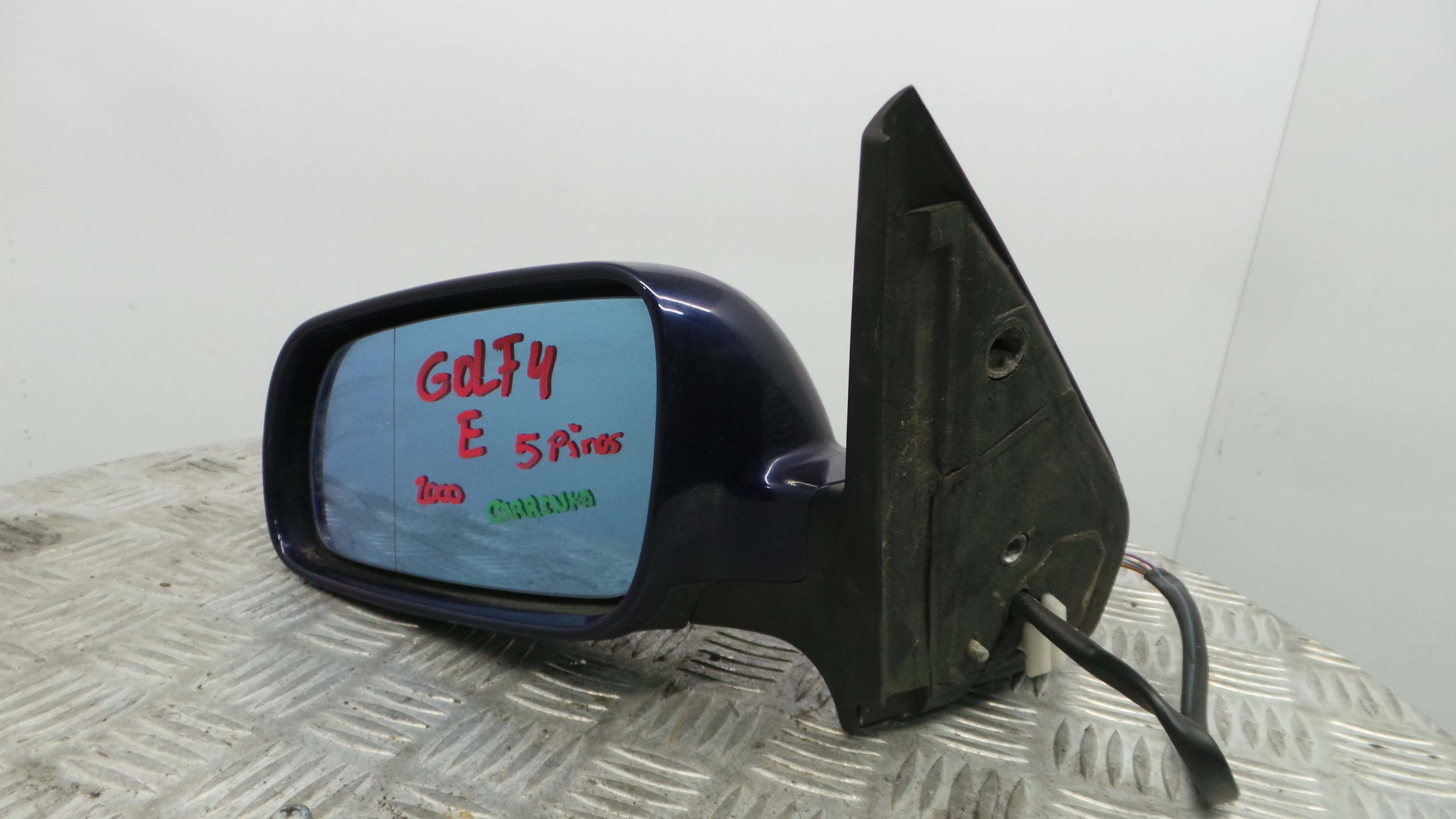 Espelho Retrovisor Esq 1J1857507 - VW GOLF IV (1J1), GOLF Mk IV (1J1)-36140556