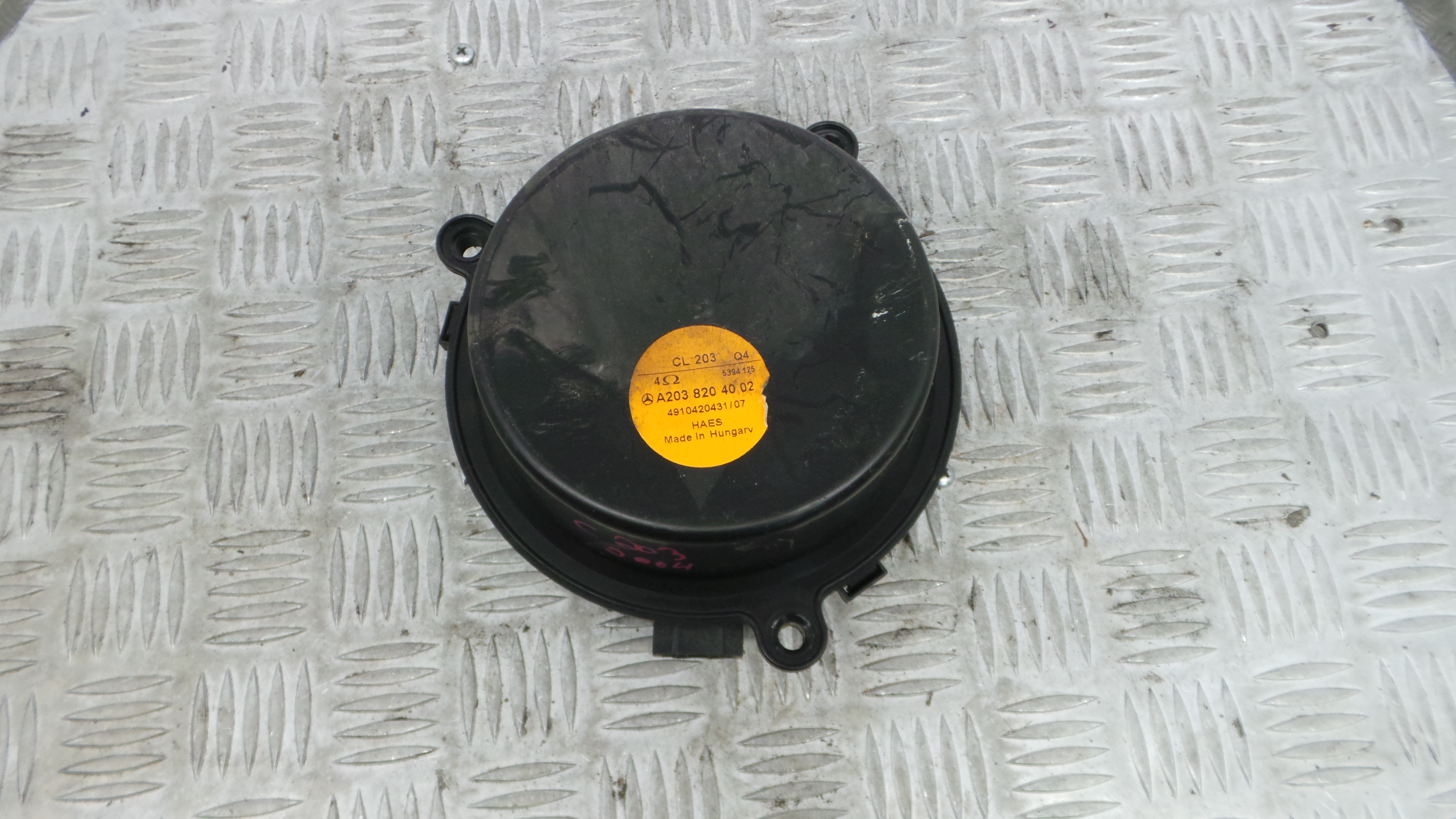 Colunas de Som A2038204002 - MERCEDES-BENZ C-CLASS Coupé (CL203), C-CLASS Coupe Sport (CL203), C-C-36141535