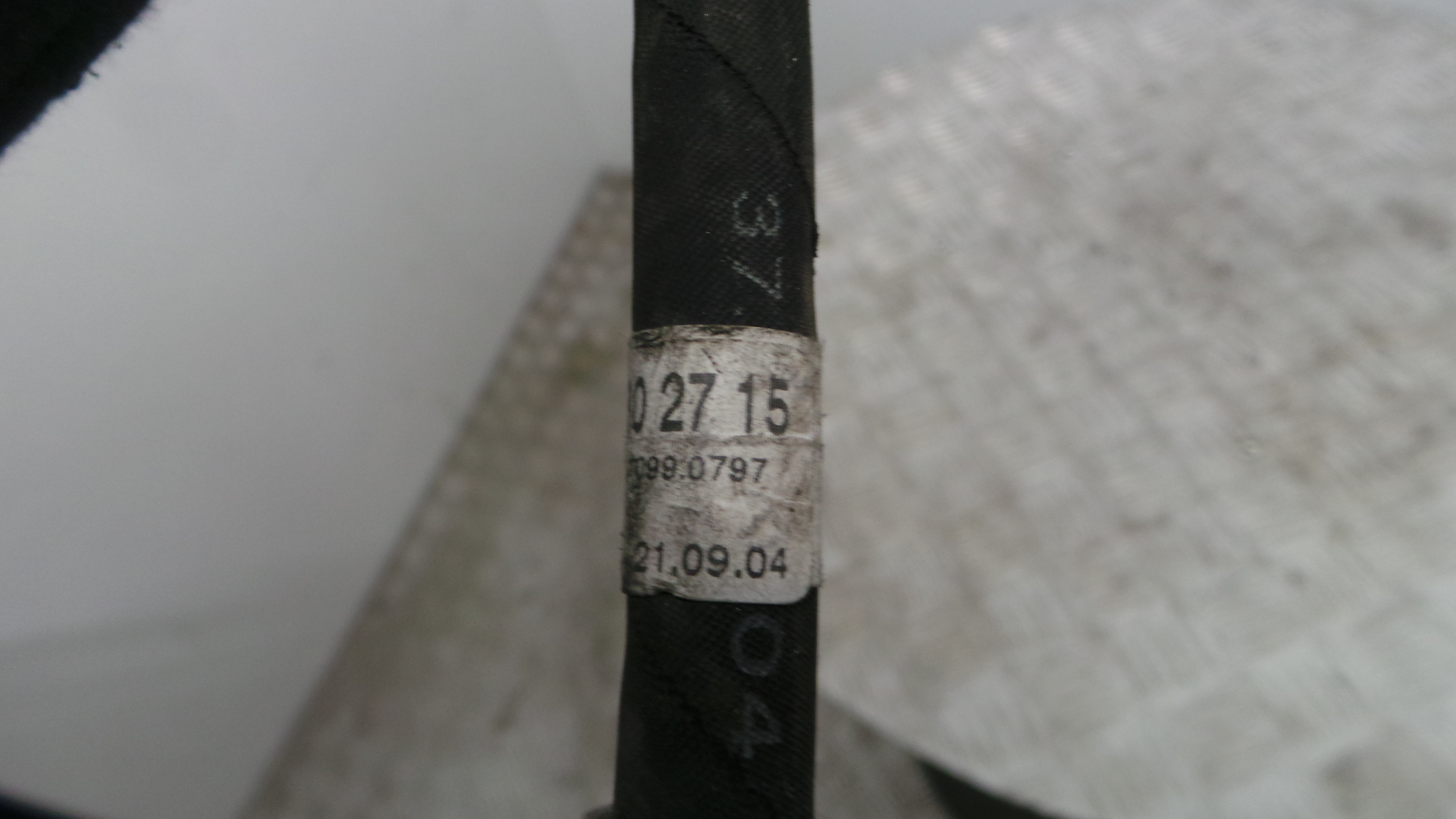 Tubo Ar Condicionado A2038302715 - MERCEDES-BENZ C-CLASS Coupé (CL203), C-CLASS Coupe Sport (CL203)-36141596