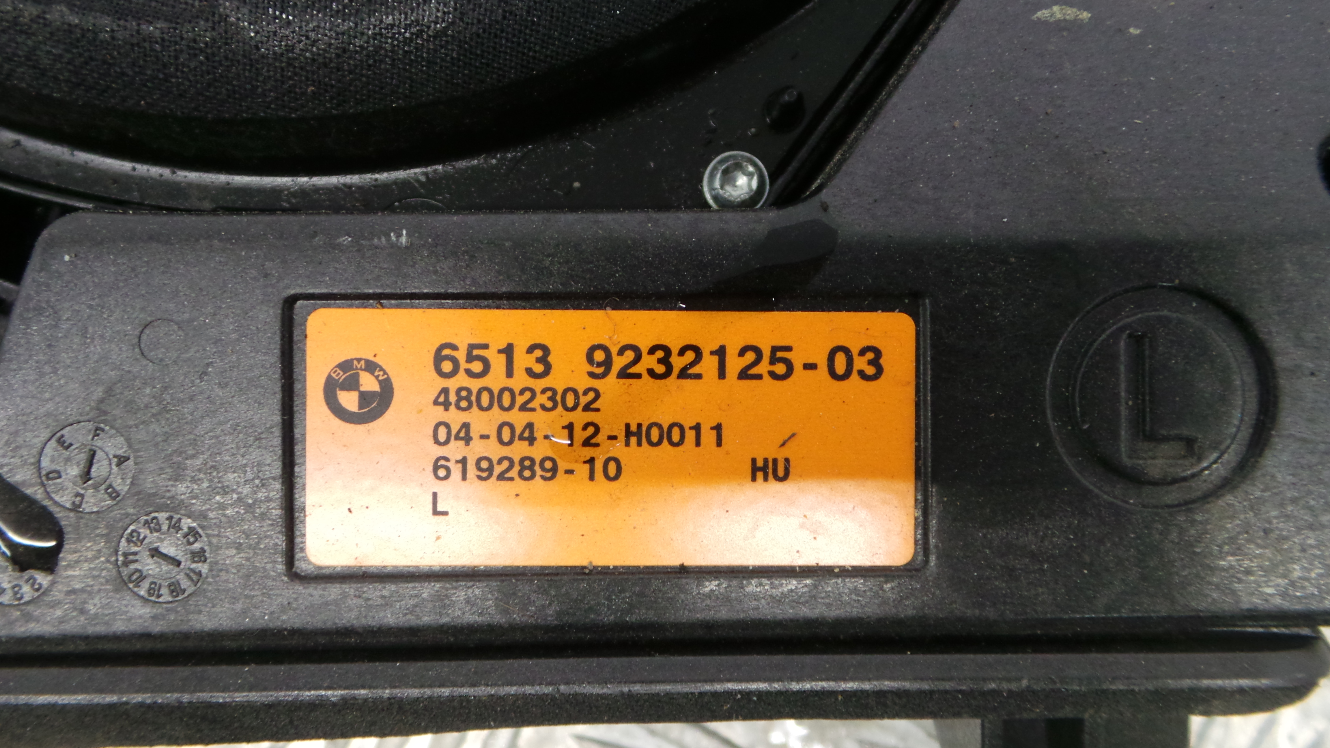 Subwoofers 65.13-9232125 - BMW 1 (F20), 1 Sports Hatch (F20)-36141650