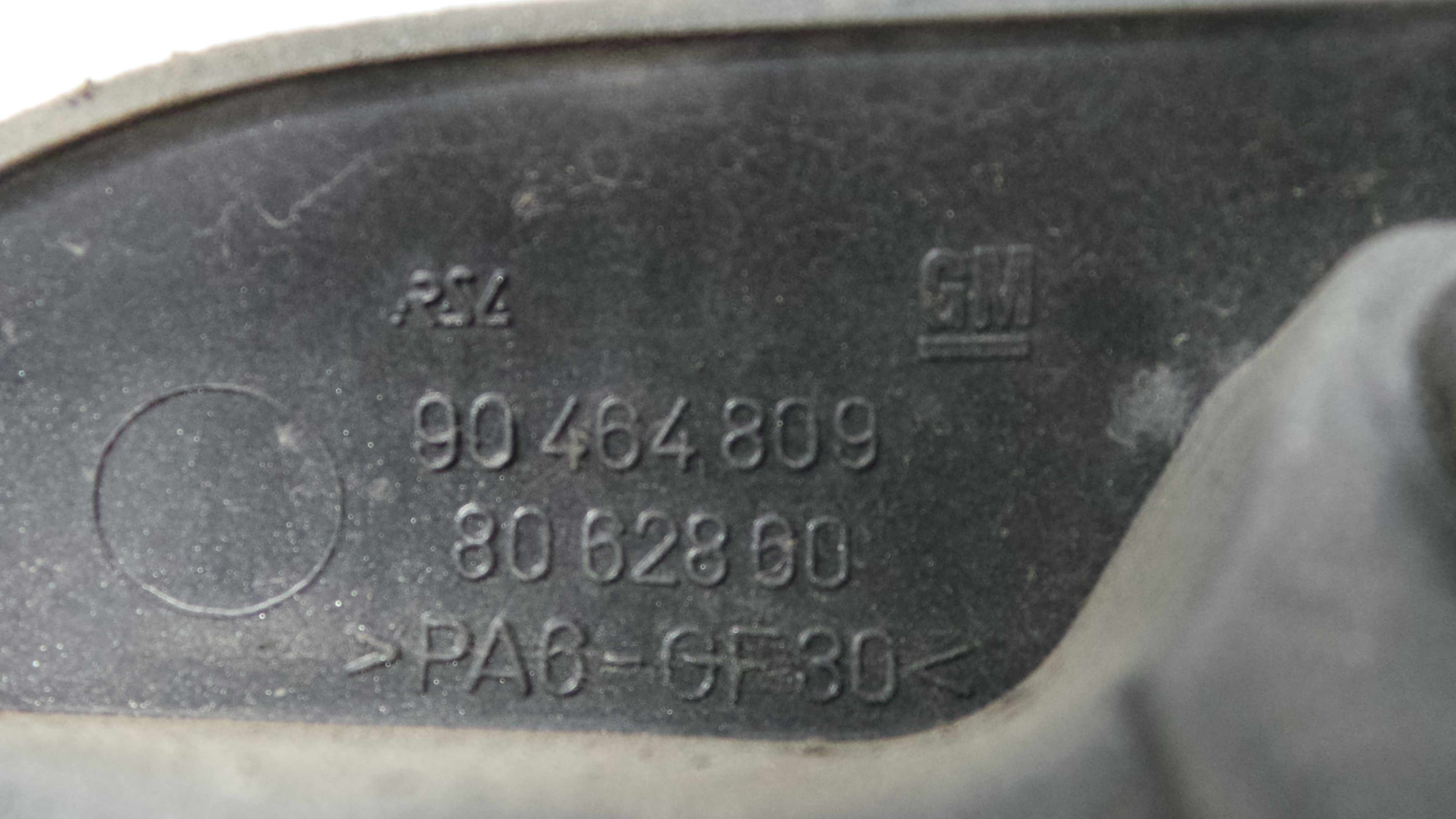 Puxador Exterior da Tampa da Mala 90464809 - OPEL VECTRA B Combi (J96)-36713780