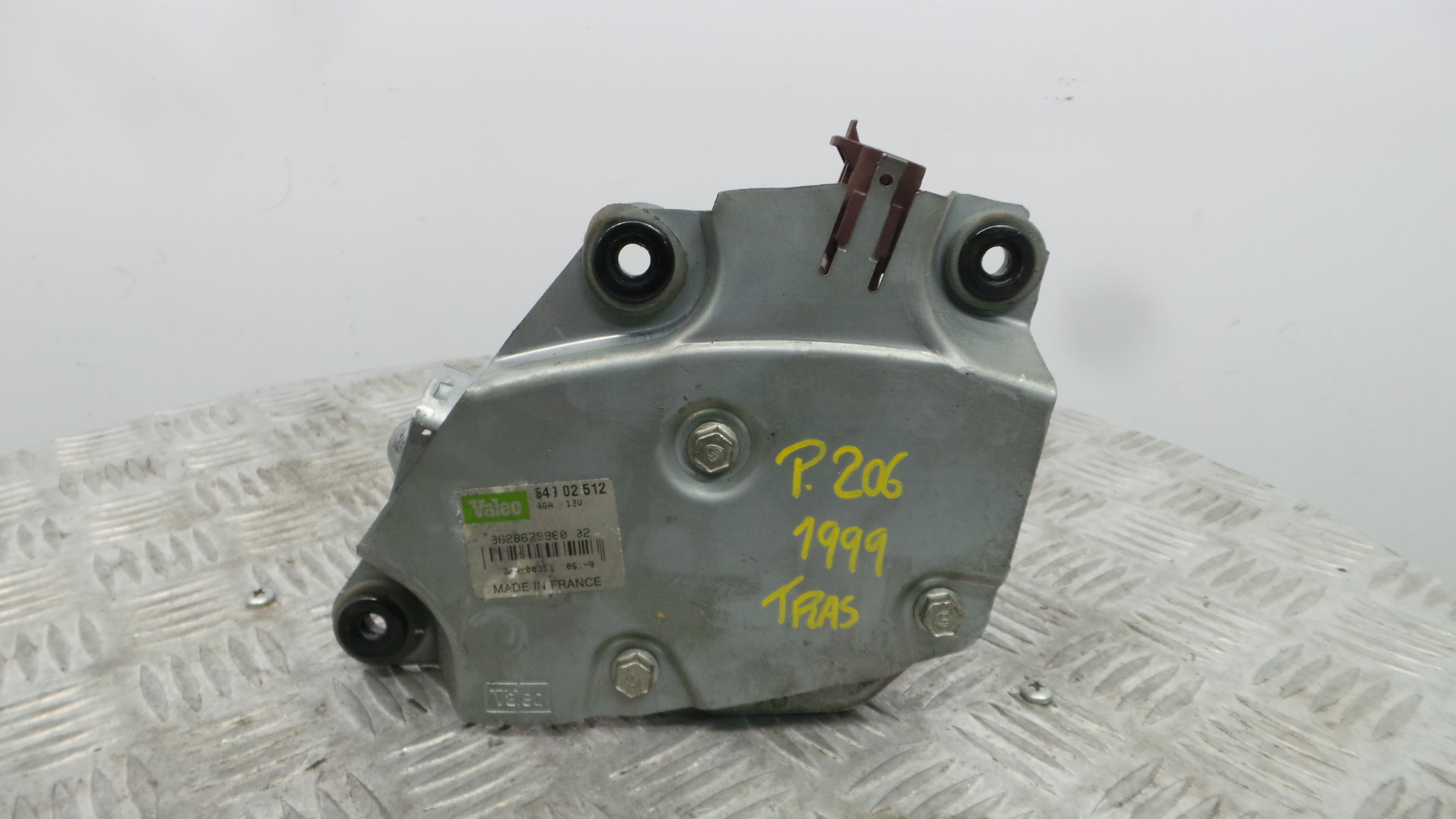 Motor Limpa Vidros Trás 9628679980 - PEUGEOT 206 Hatchback (2A/C)-36593345