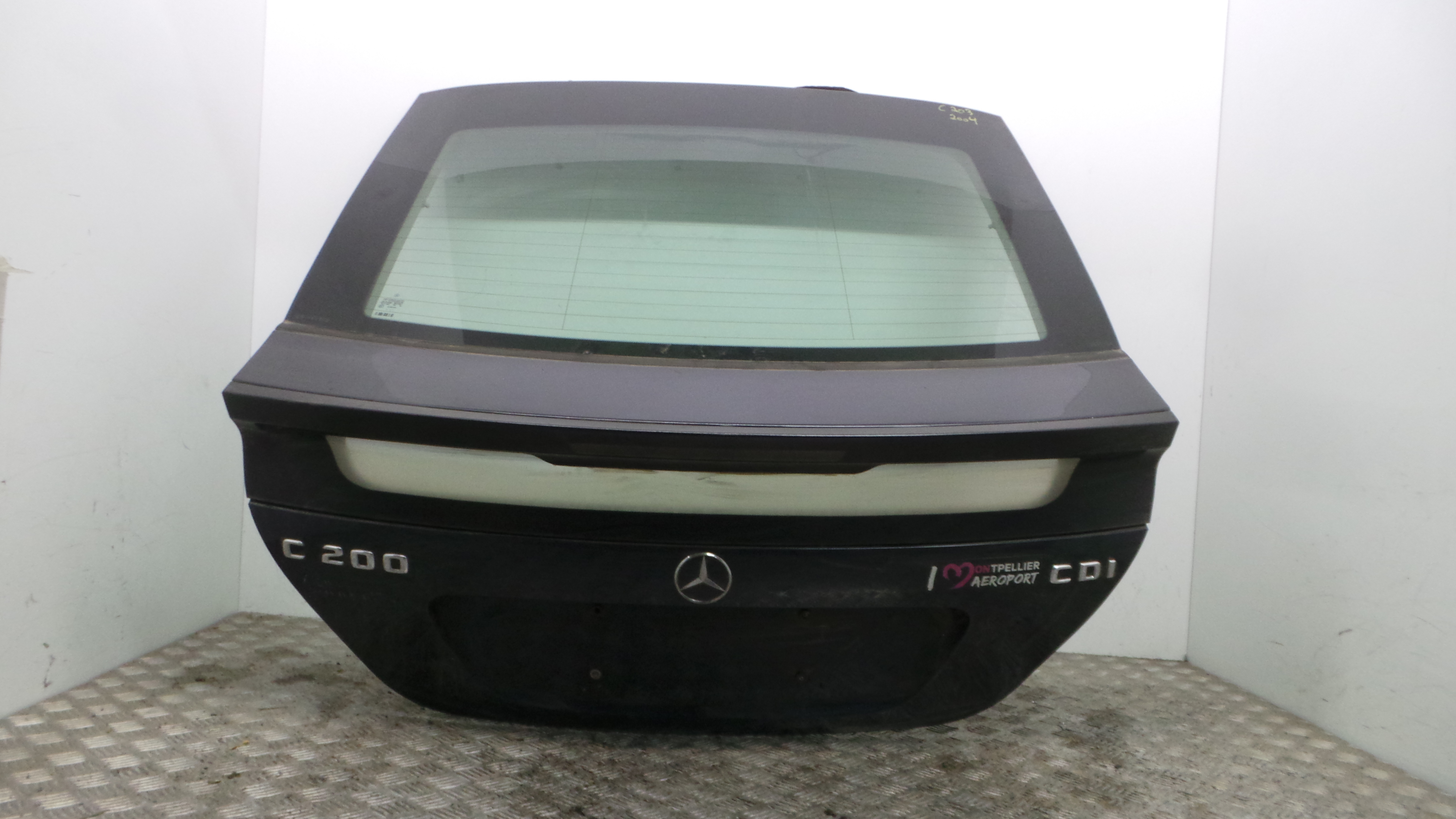 Tampa da Mala A2037400305 - MERCEDES-BENZ C-CLASS Coupé (CL203), C-CLASS Coupe Sport (CL203), C-CLA-36151282