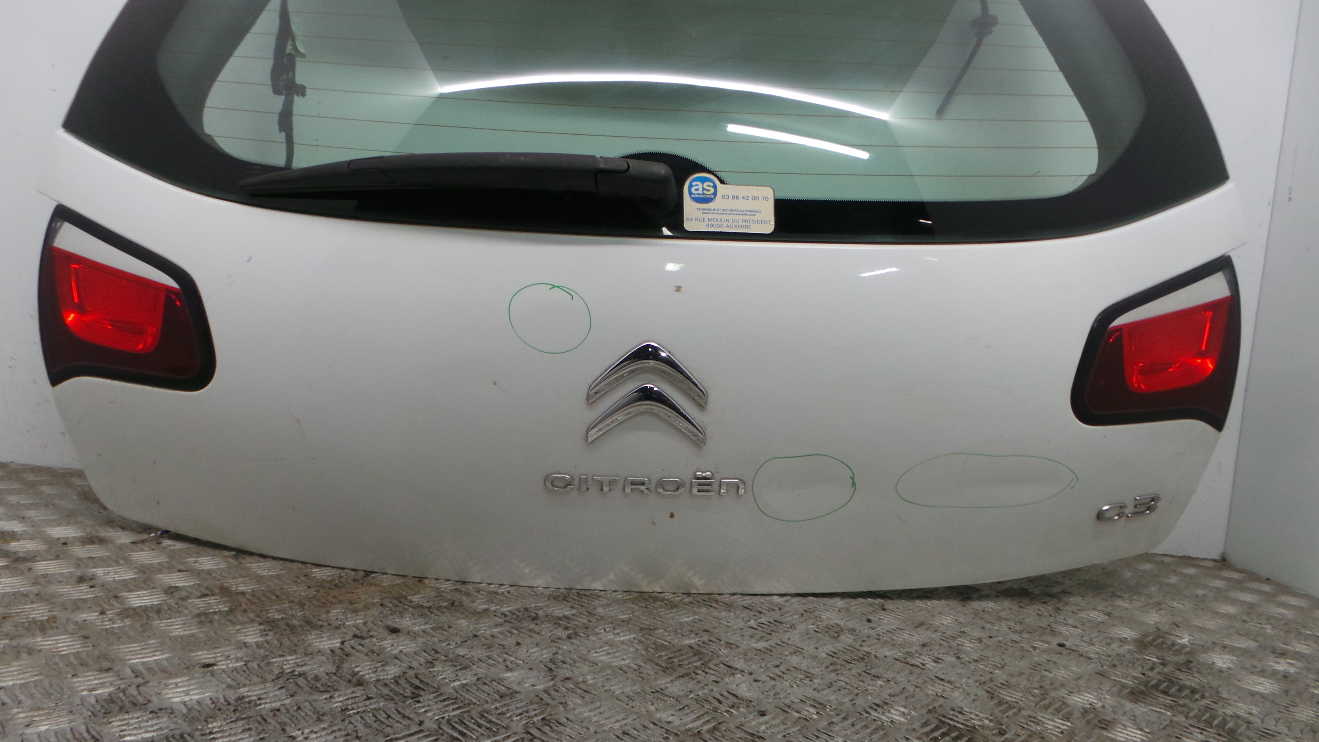 Tampa da Mala 00008701CG - CITROËN C3 II (SC_)-36151738