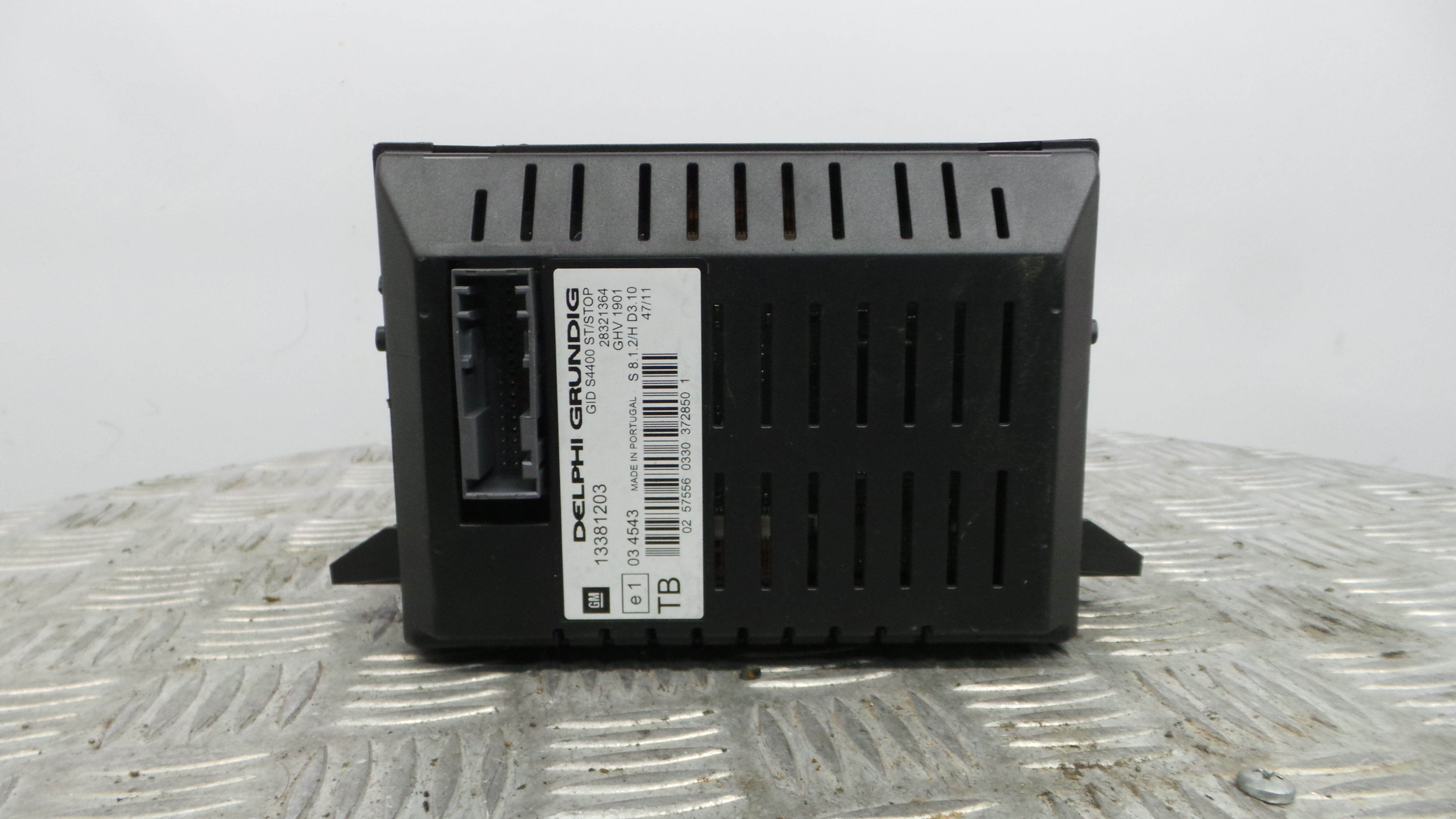 Display do Ar Condicionado / Rádio / GPS / DVD 13381203 - OPEL CORSA D (S07)-36156935