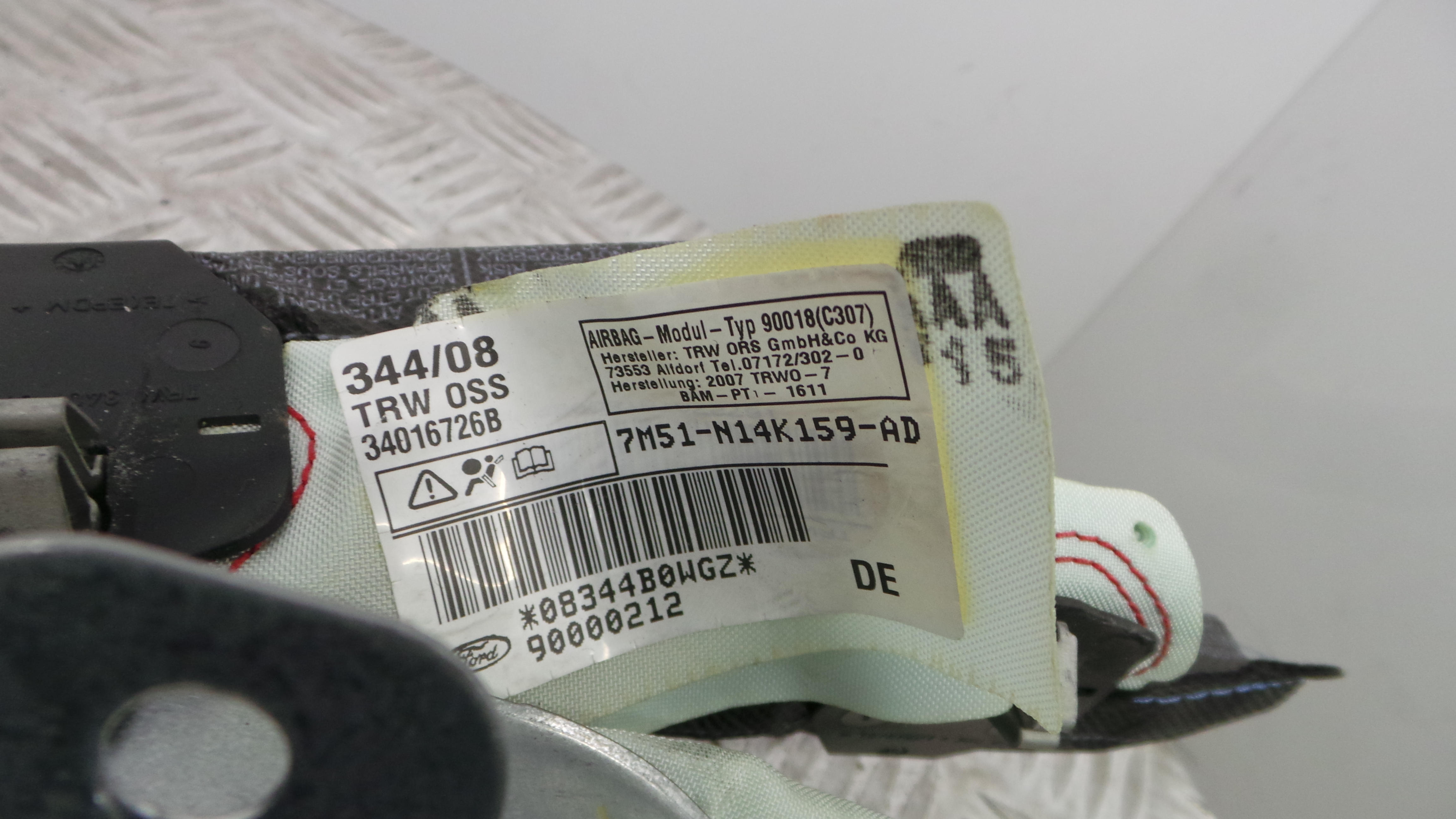 Airbags de Cortina Esq 7M51-N14K159-AD - FORD FOCUS II (DA_, HCP, DP)-36157538