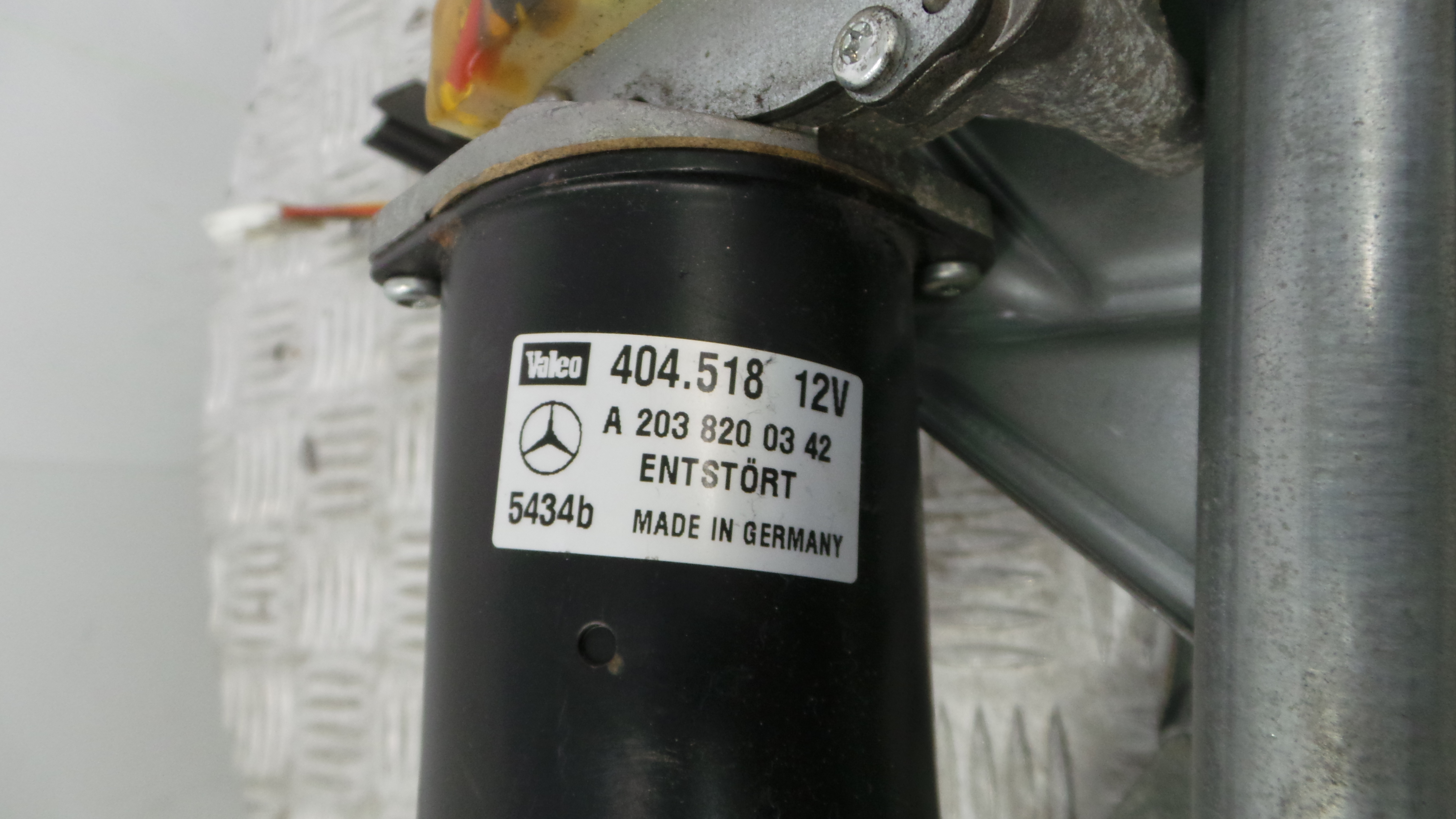 Motor Limpa Vidros Frente  A2038200342 - MERCEDES-BENZ C-CLASS Coupé (CL203), C-CLASS Coupe Sport (-36157651