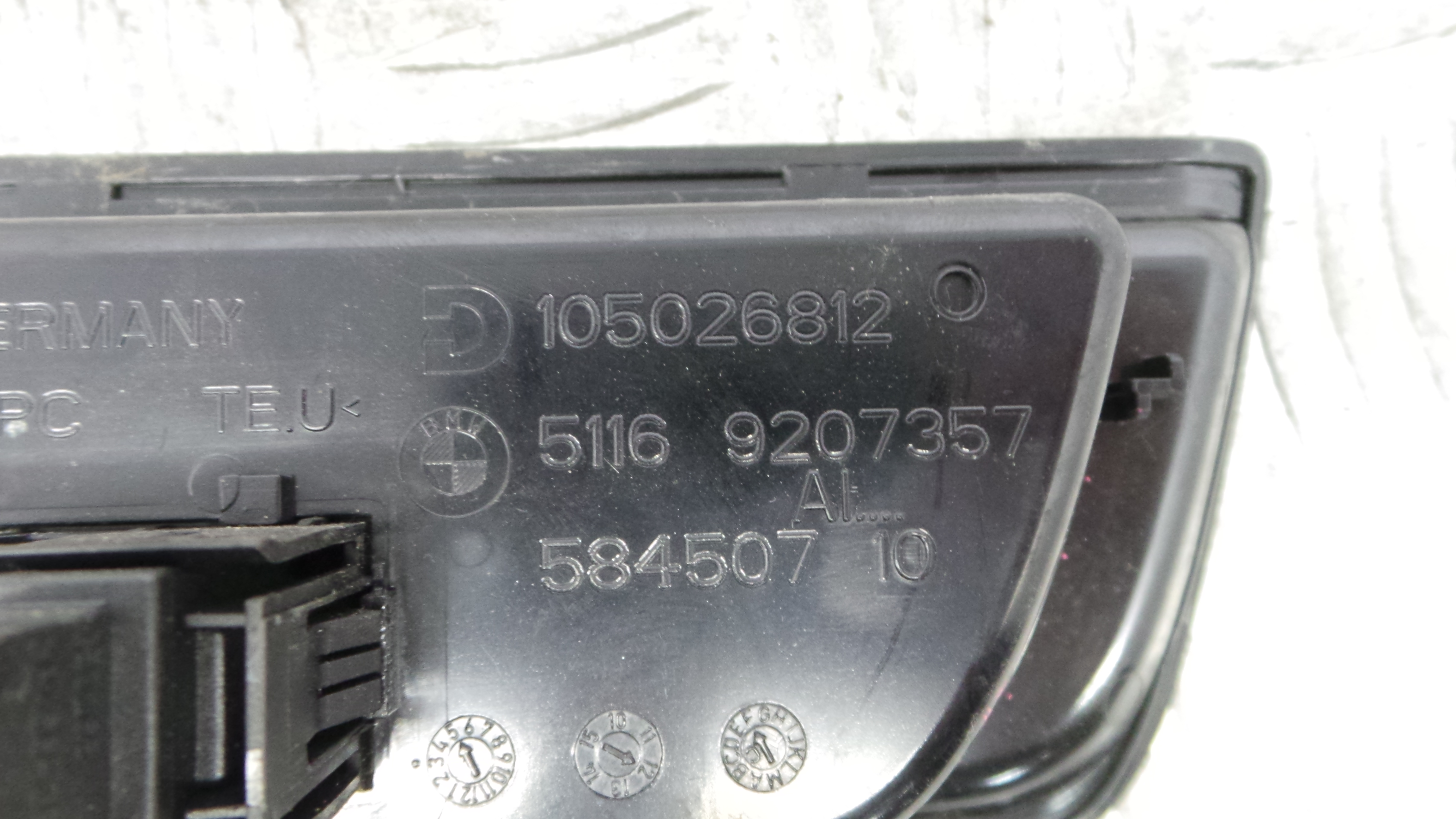 Acessórios para auto rádios 51.16-9207357 - BMW 1 (F20), 1 Sports Hatch (F20)-36157693