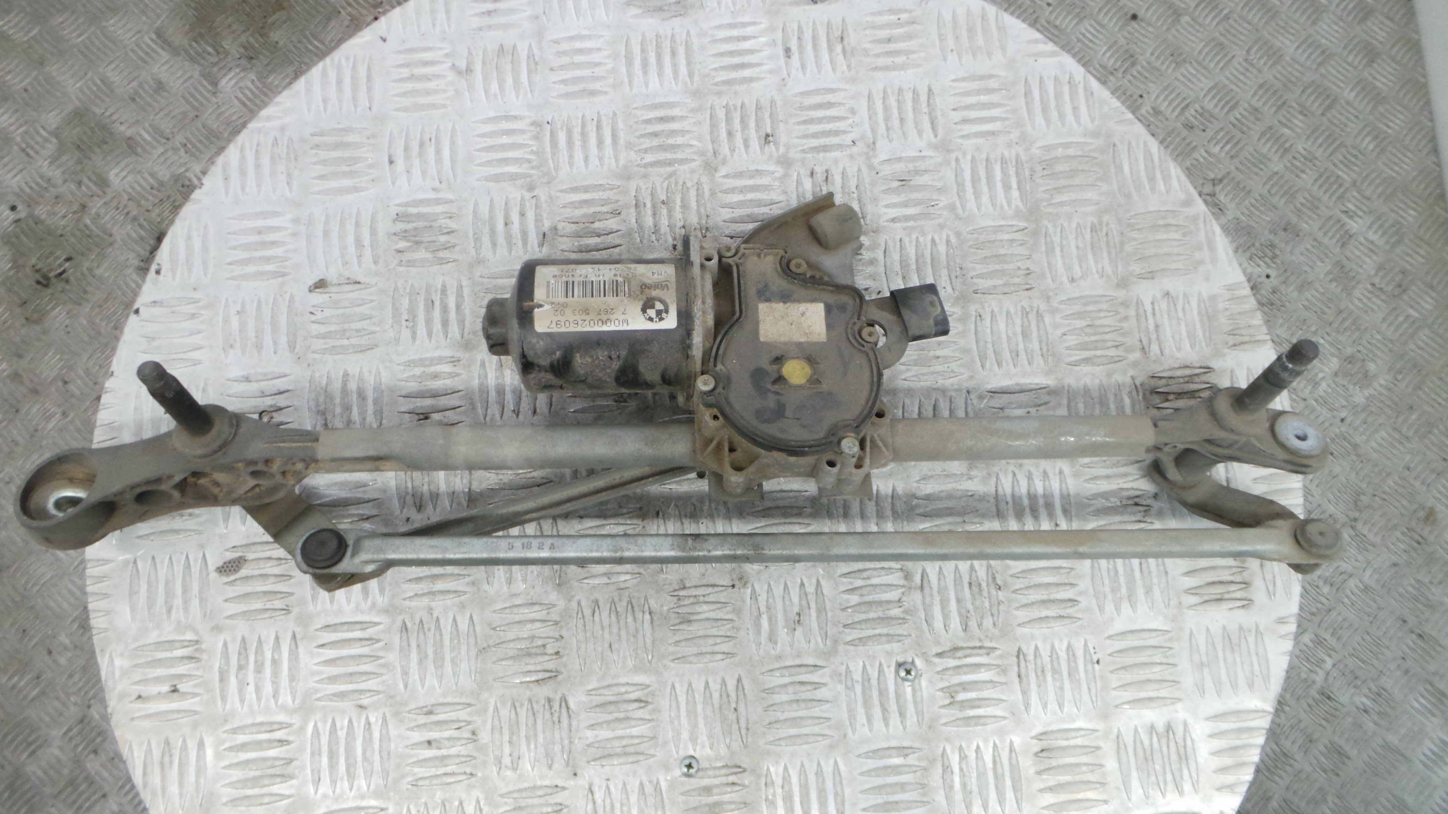 Motor Limpa Vidros Frente  726750302 - BMW 1 (F20), 1 Sports Hatch (F20)-36157711