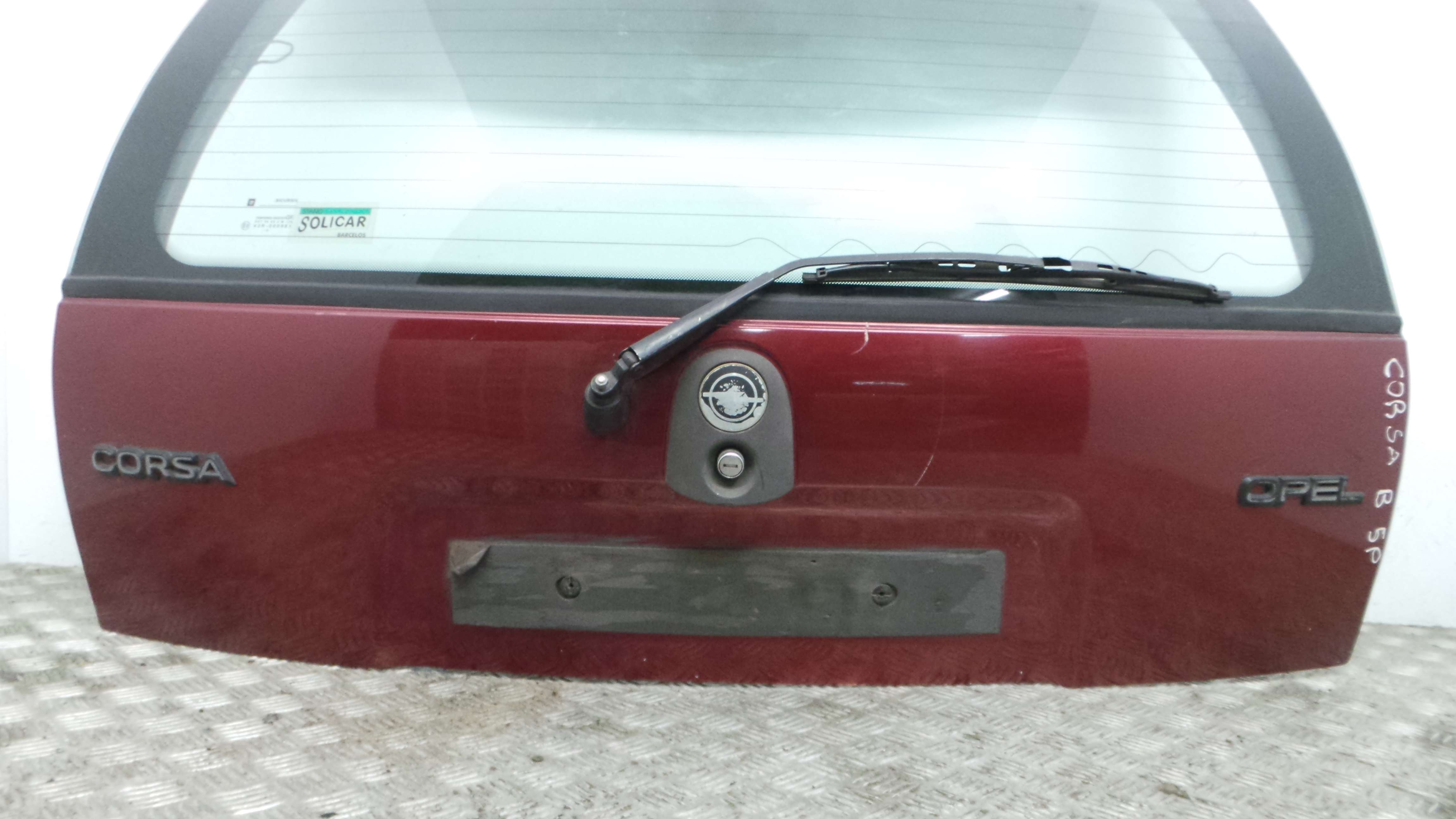 Tampa da Mala 90483647 - OPEL CORSA B (S93)-36160688