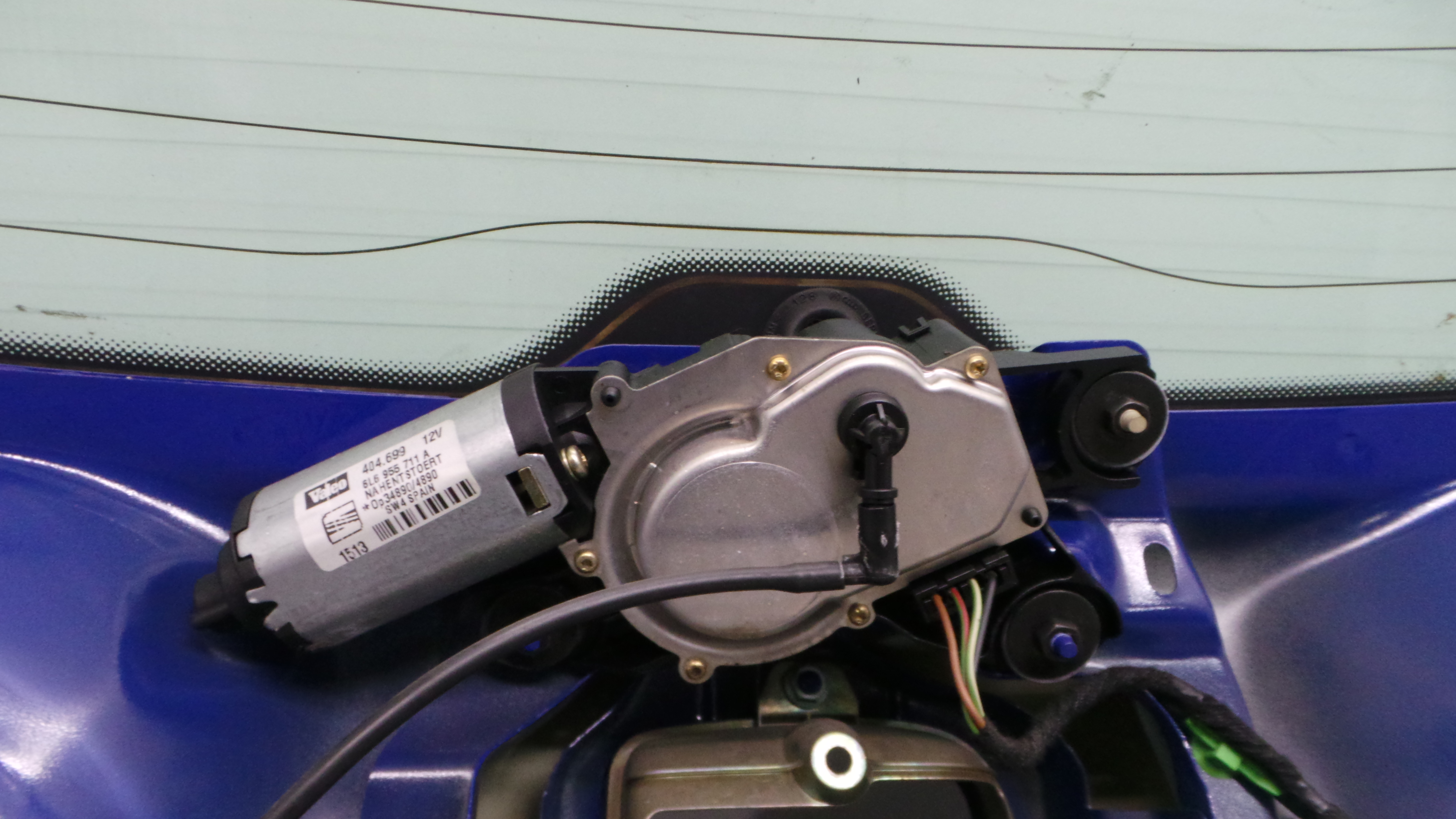 Motor Limpa Vidros Trás 6L6955711A - SEAT IBIZA III (6L1), IBIZA Mk III (6L1)-36160725