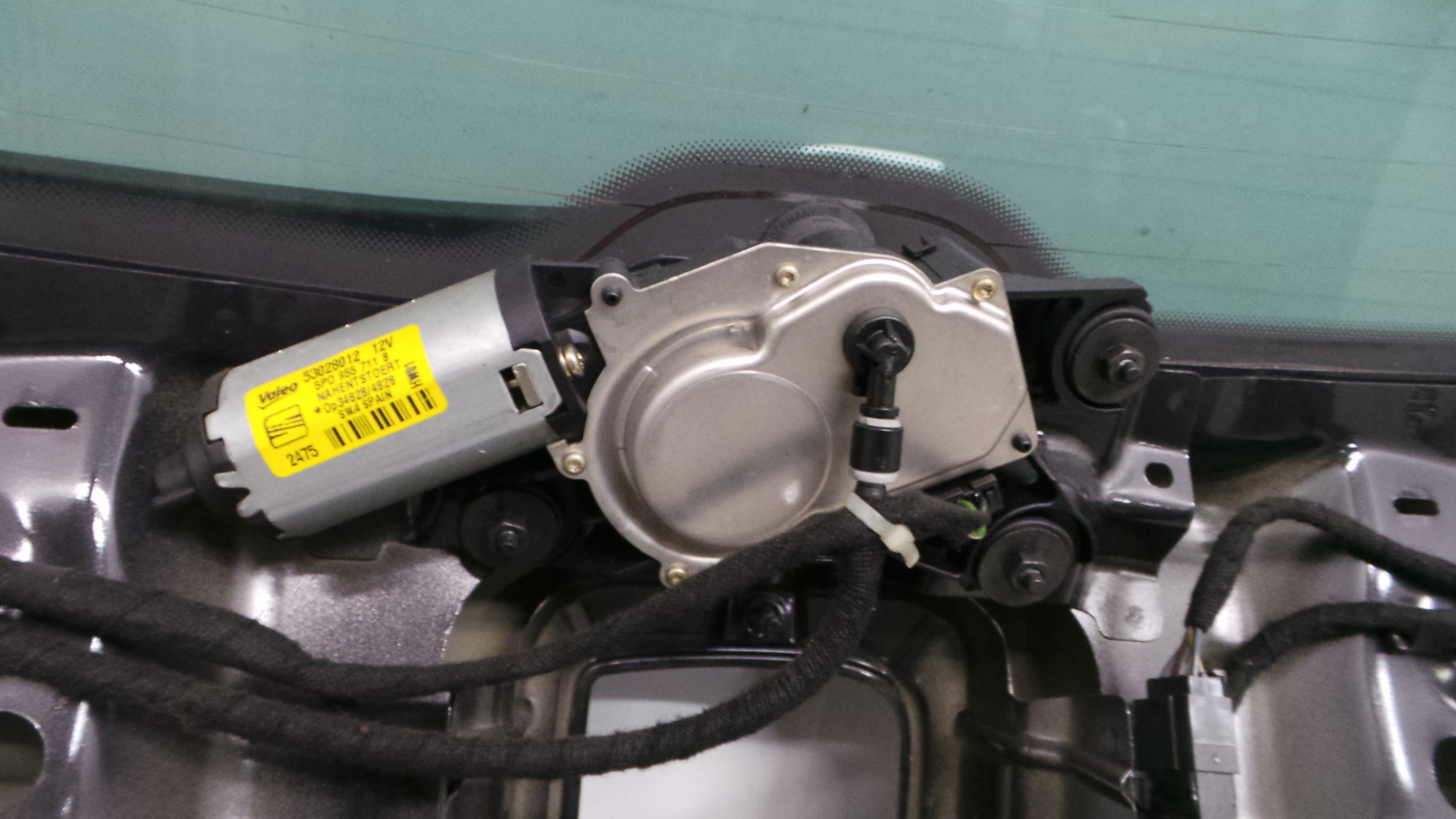 Motor Limpa Vidros Trás 5P0955711B - SEAT LEON (1P1)-36186790