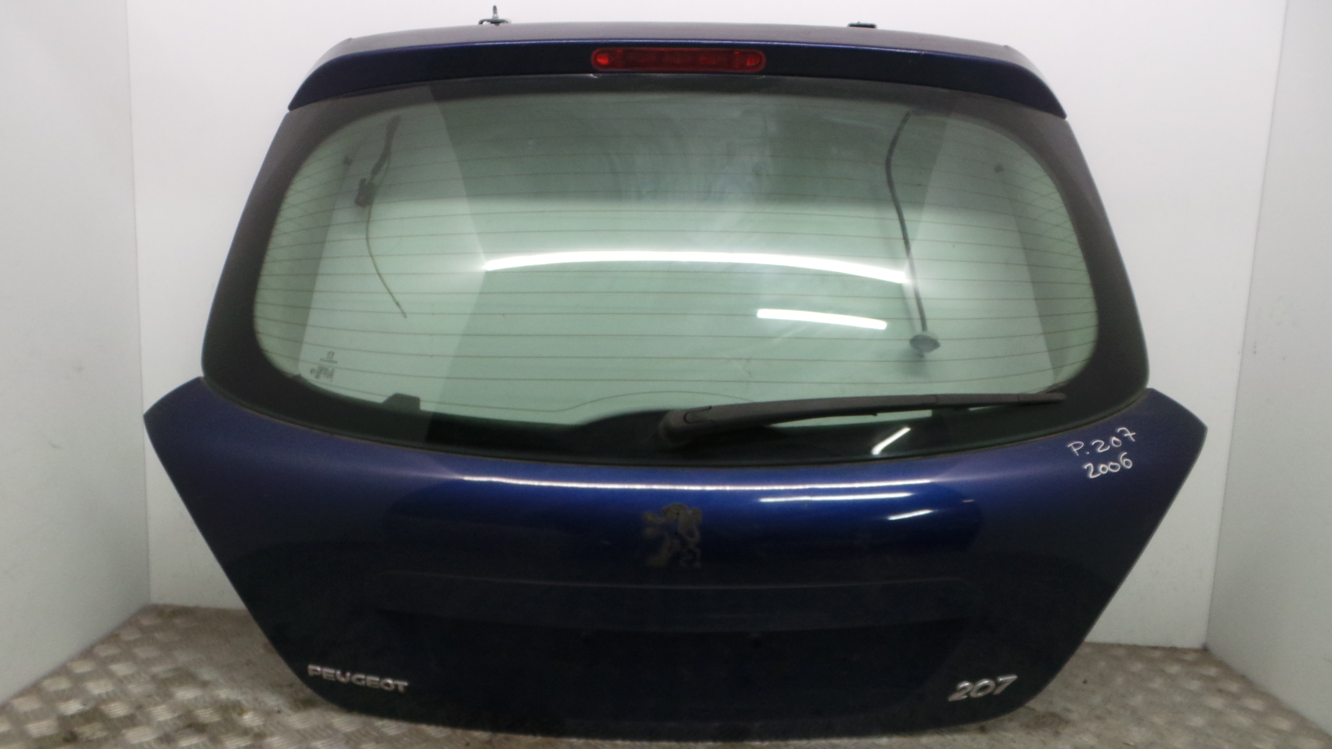 Tampa da Mala 00008701CS - PEUGEOT 207 (WA_, WC_), 207/207+ (WA_, WC_)-36187046