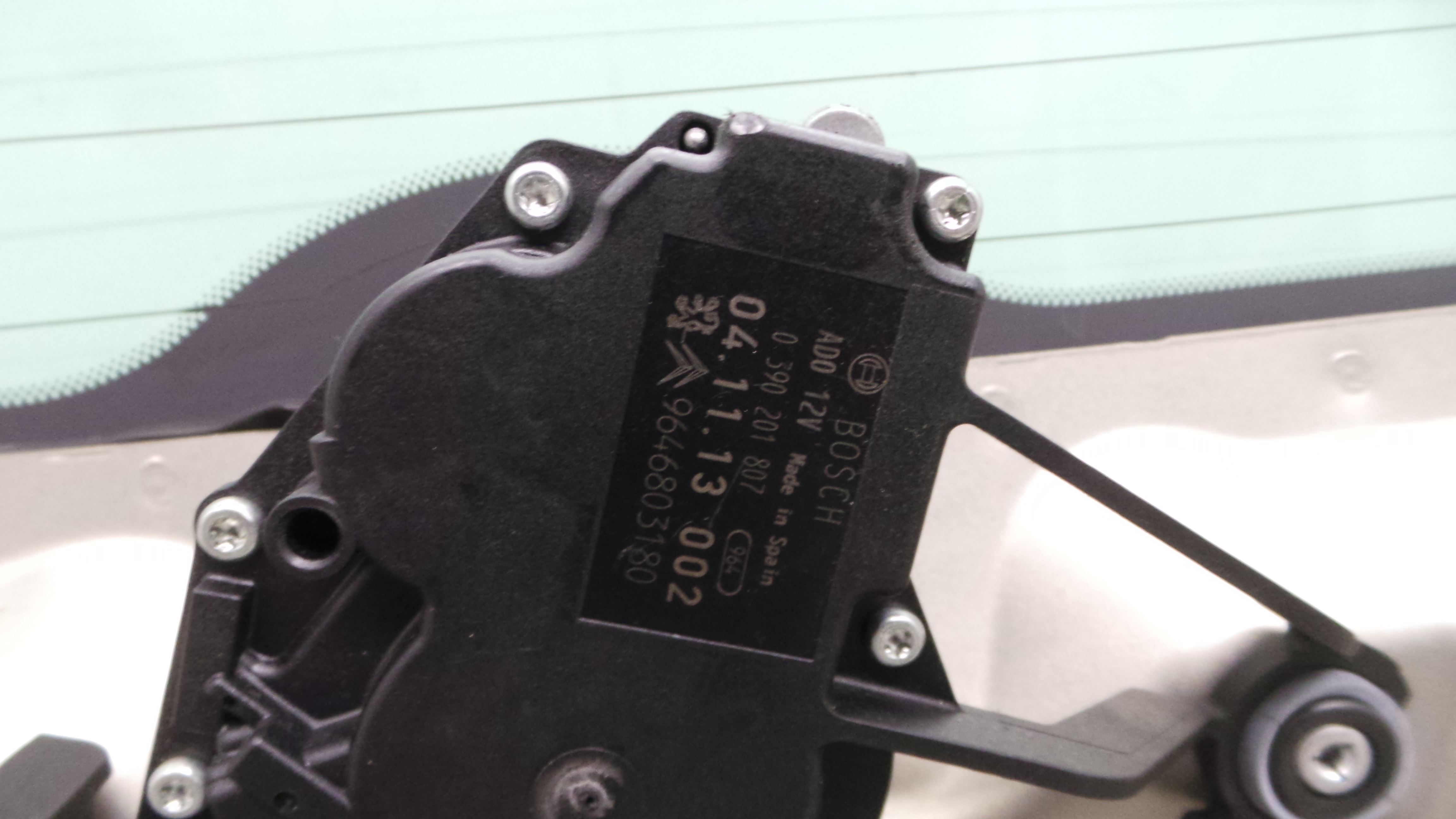 Motor Limpa Vidros Trás 9646803180 - CITROËN C4 I (LC_)-36187068