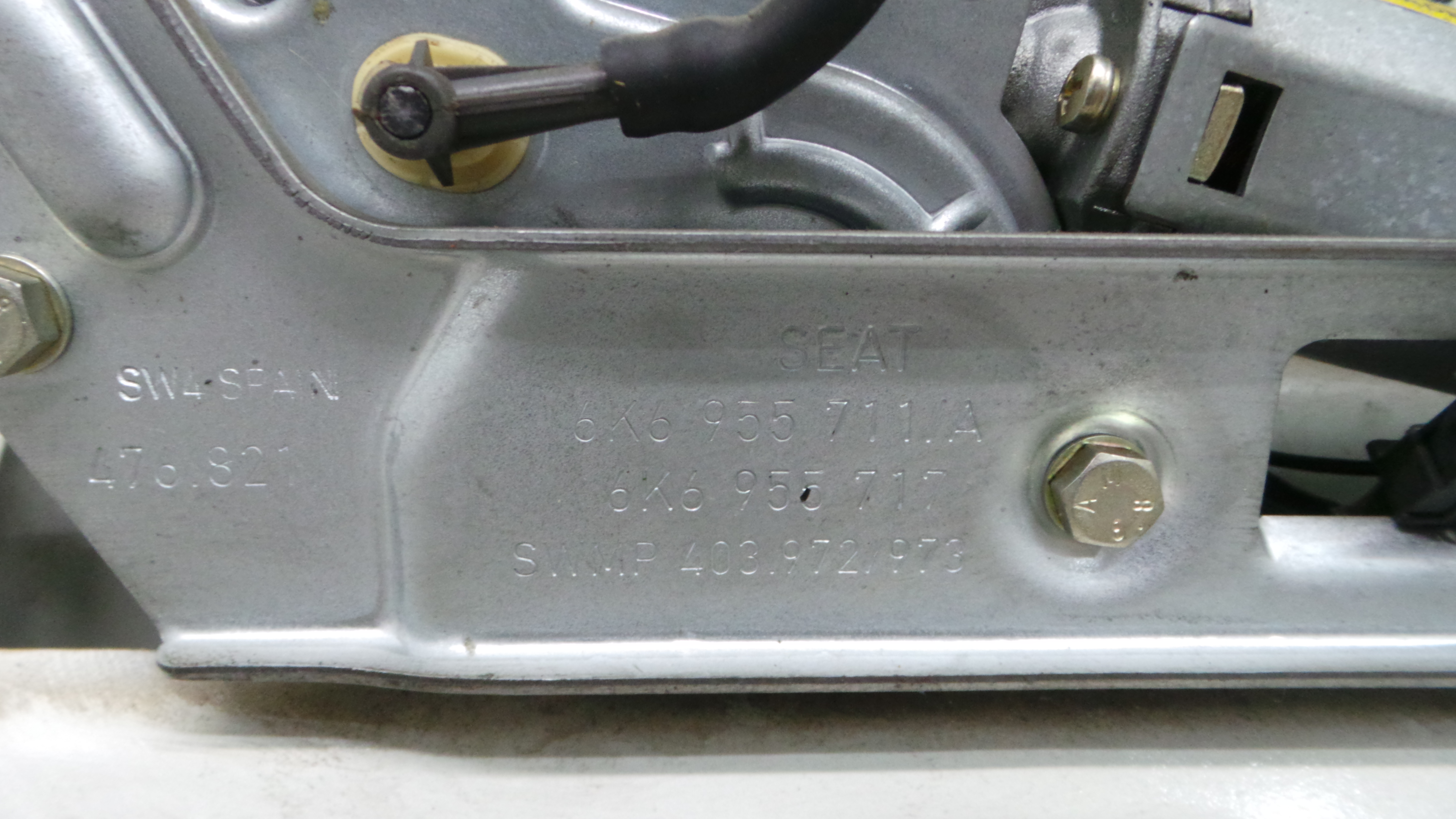 Motor Limpa Vidros Trás 6K6955713A - SEAT IBIZA II (6K1), IBIZA Mk II (6K1)-36187496