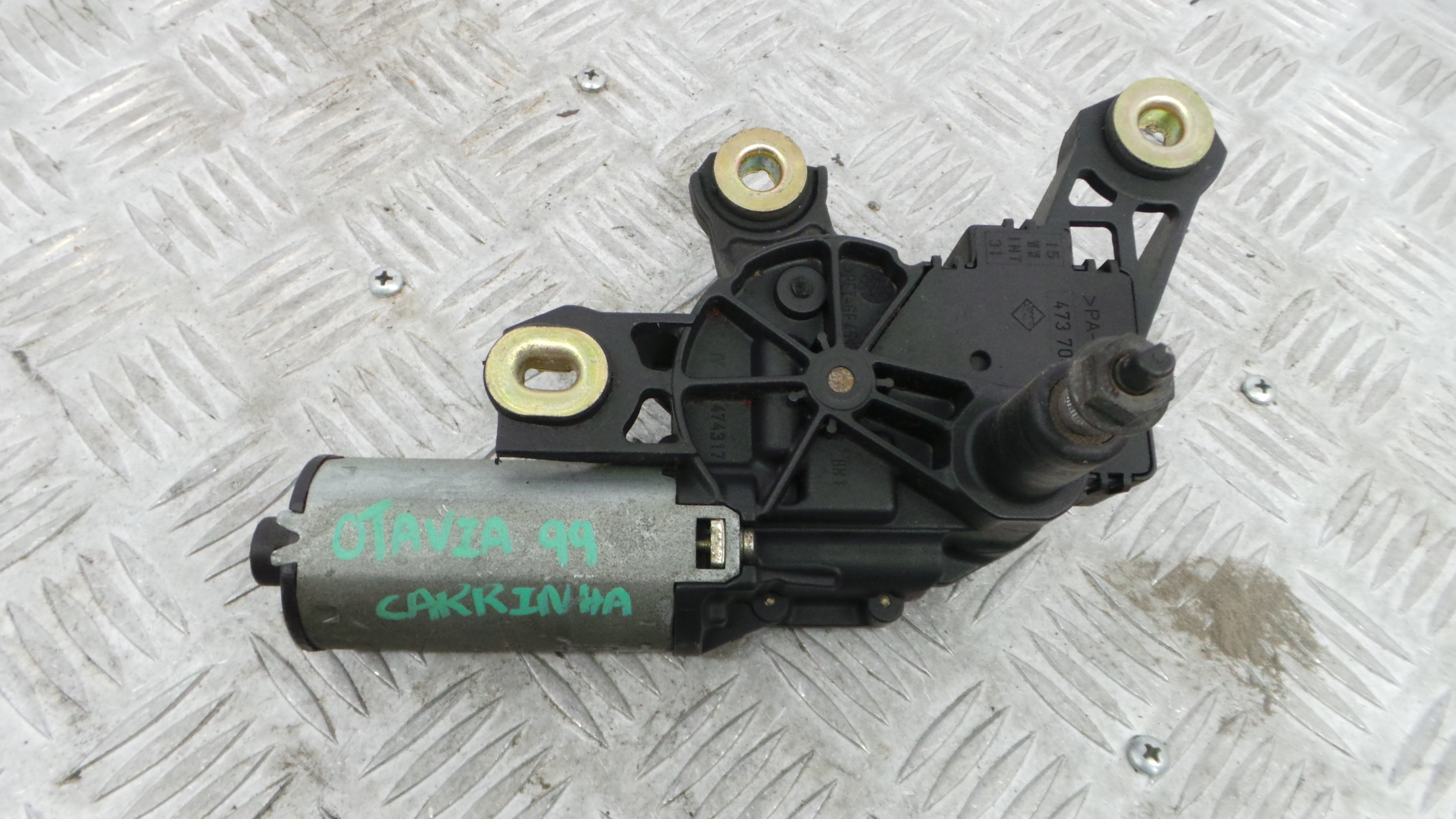 Motor Limpa Vidros Trás 1J6955711C - SKODA OCTAVIA II Combi (1Z5)-36593354