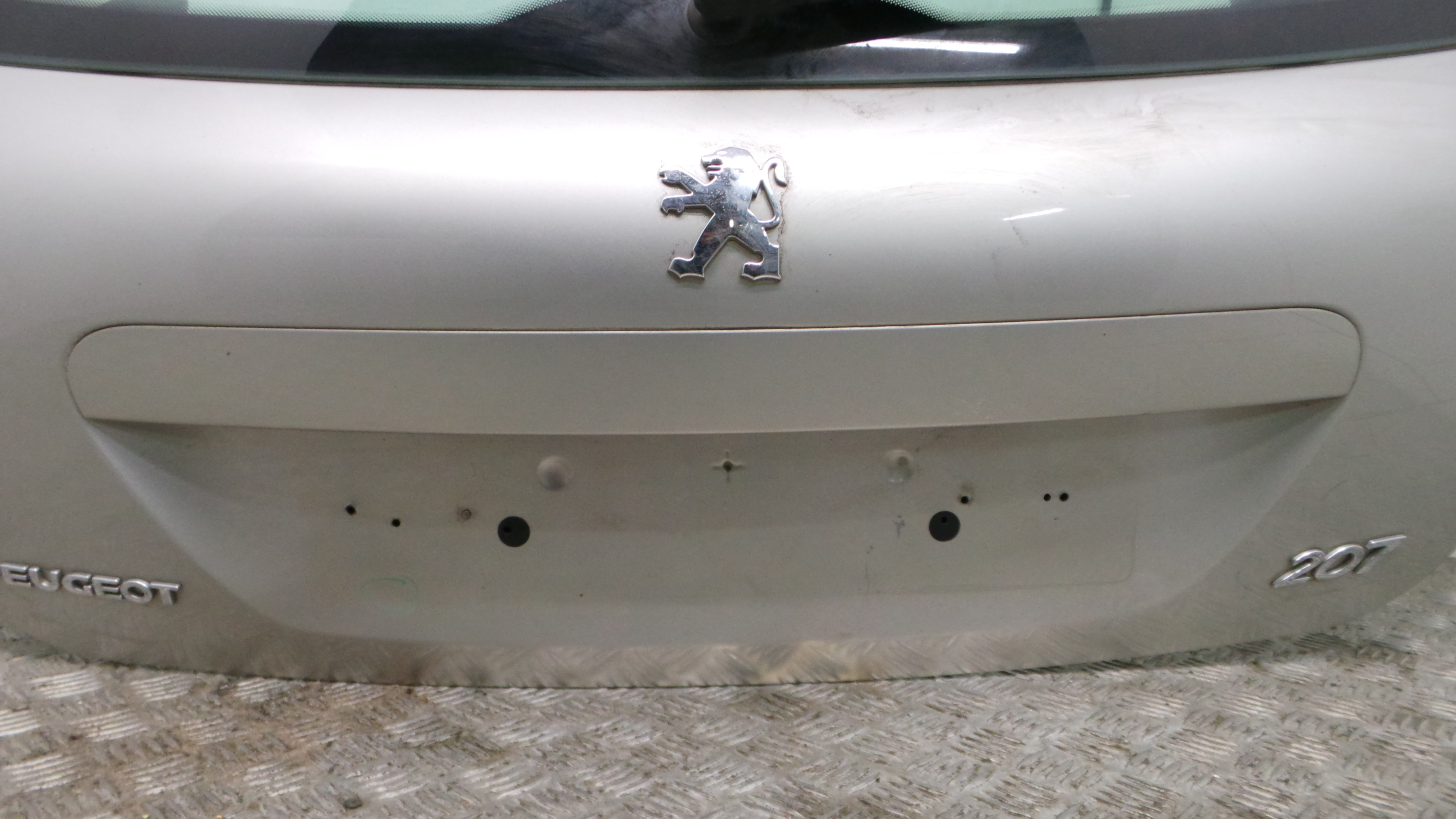 Puxador Exterior da Tampa da Mala 00008726T4 - PEUGEOT 207 (WA_, WC_), 207/207+ (WA_, WC_)-36187608