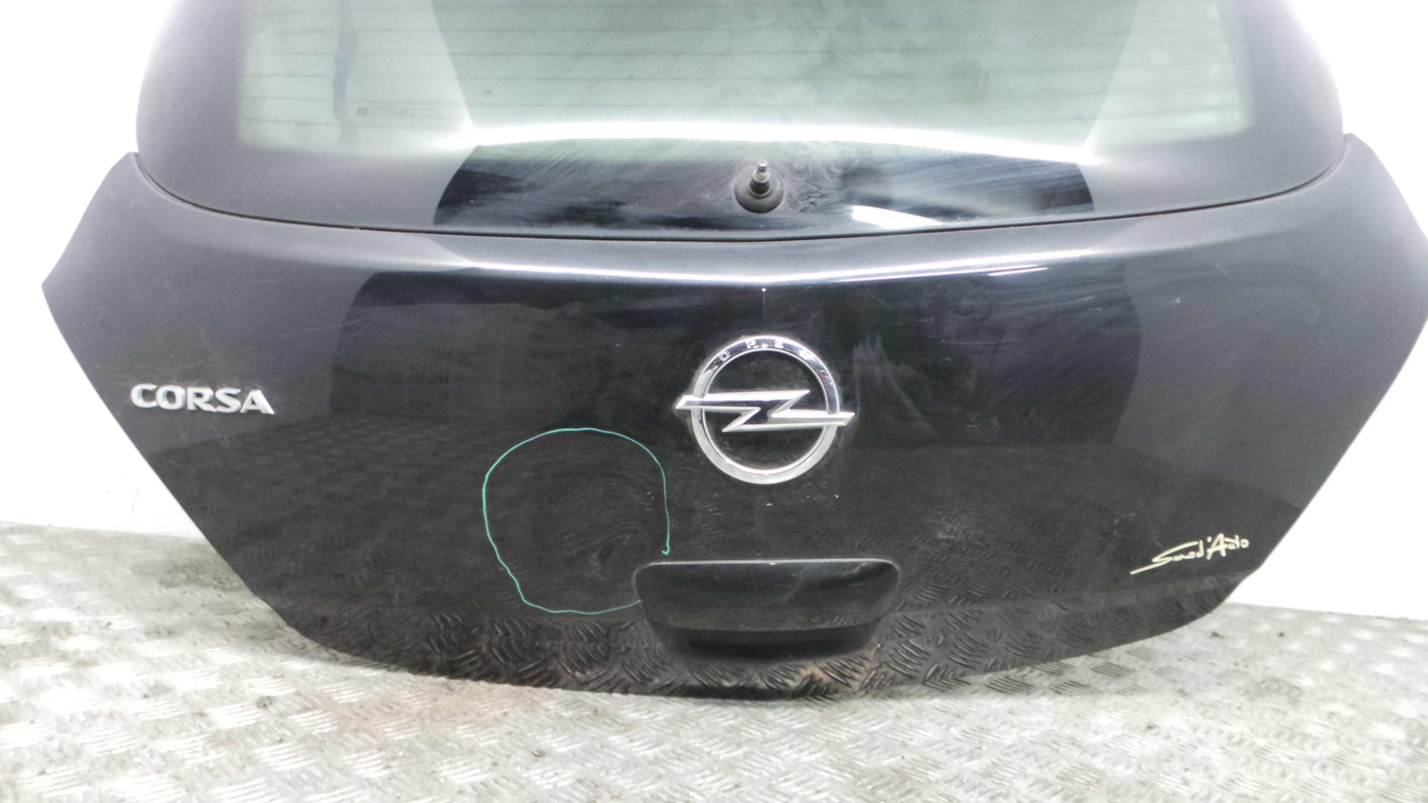 Tampa da Mala 93192021 - OPEL CORSA D (S07)-36187717