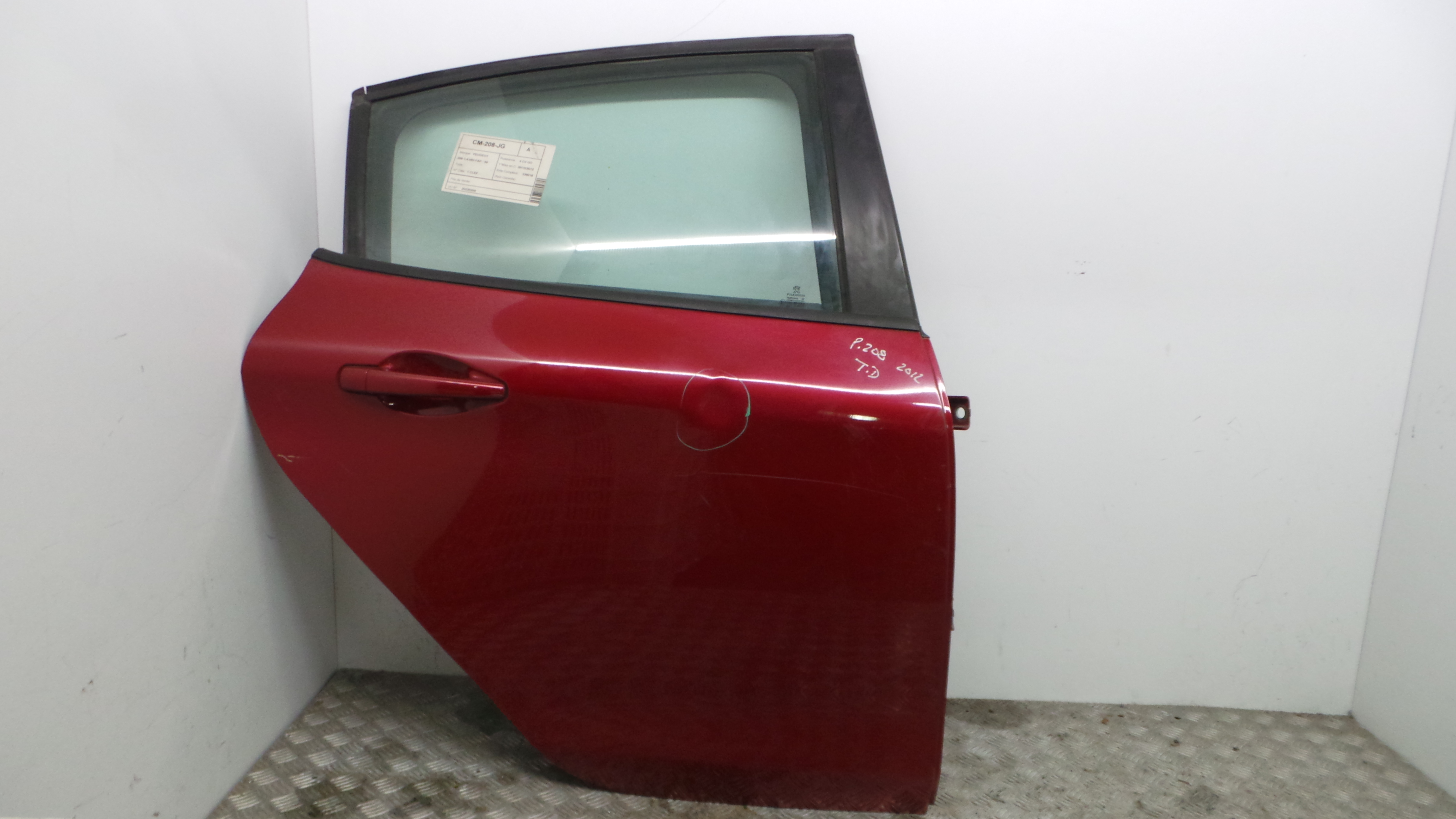 Porta Trás Dto 9671907480 - PEUGEOT 208 I (CA_, CC_)-36191334 Porta Trás Dto 9671907480 - PEUGEOT 208 I (CA_, CC_)-36191334