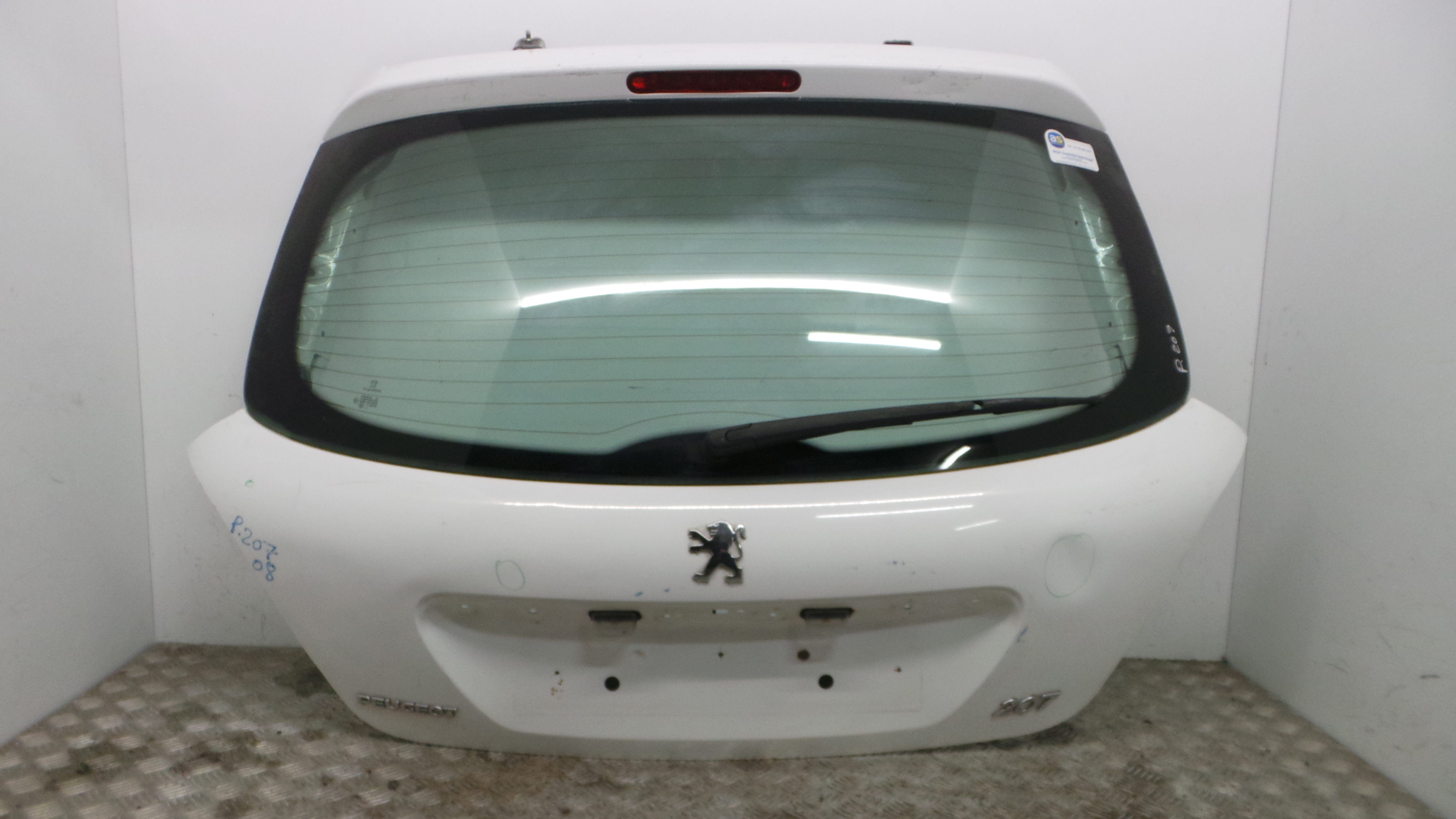 Tampa da Mala 00008701CS - PEUGEOT 207 (WA_, WC_), 207/207+ (WA_, WC_)-36192390