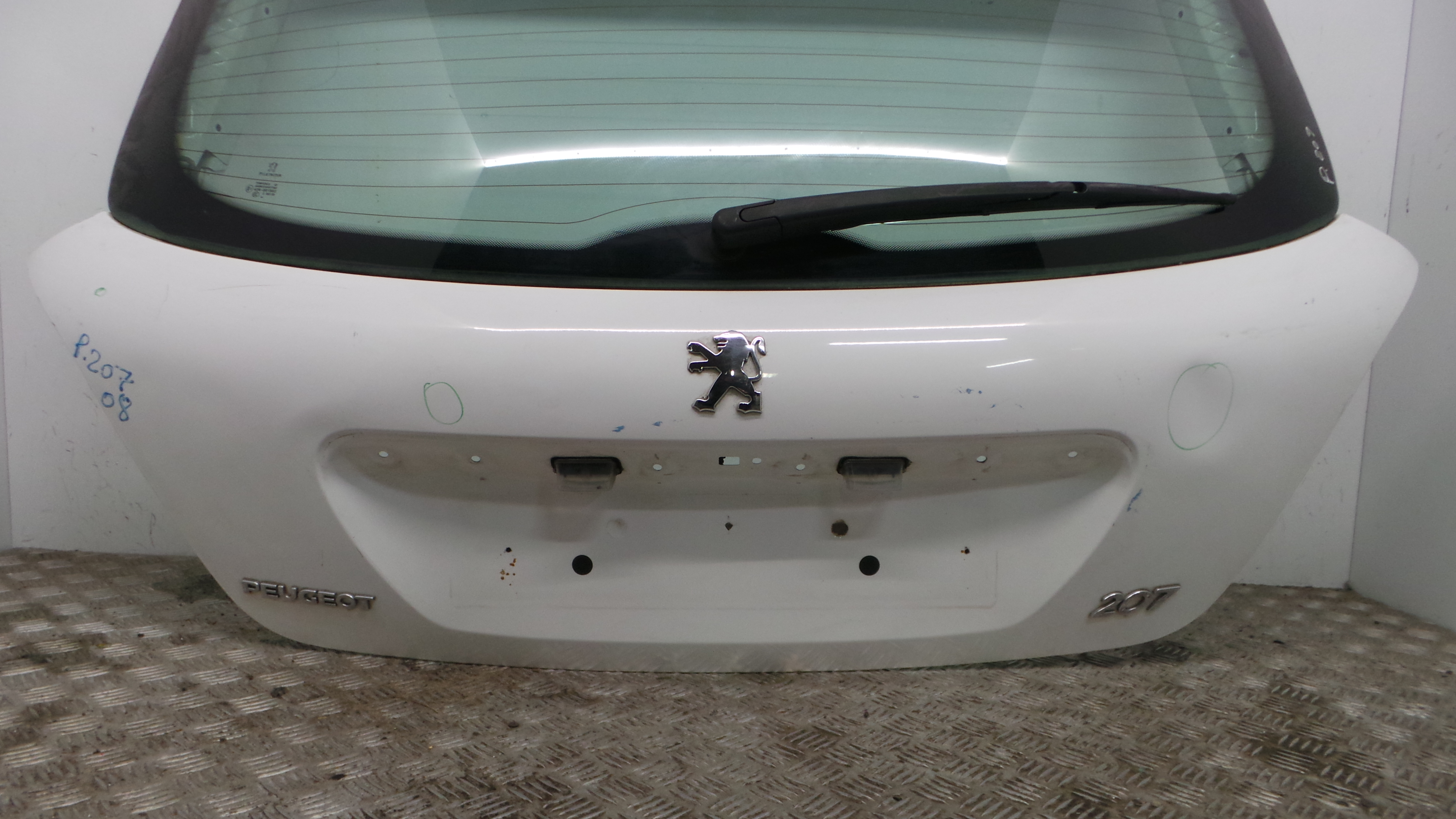 Tampa da Mala 00008701CS - PEUGEOT 207 (WA_, WC_), 207/207+ (WA_, WC_)-36192390