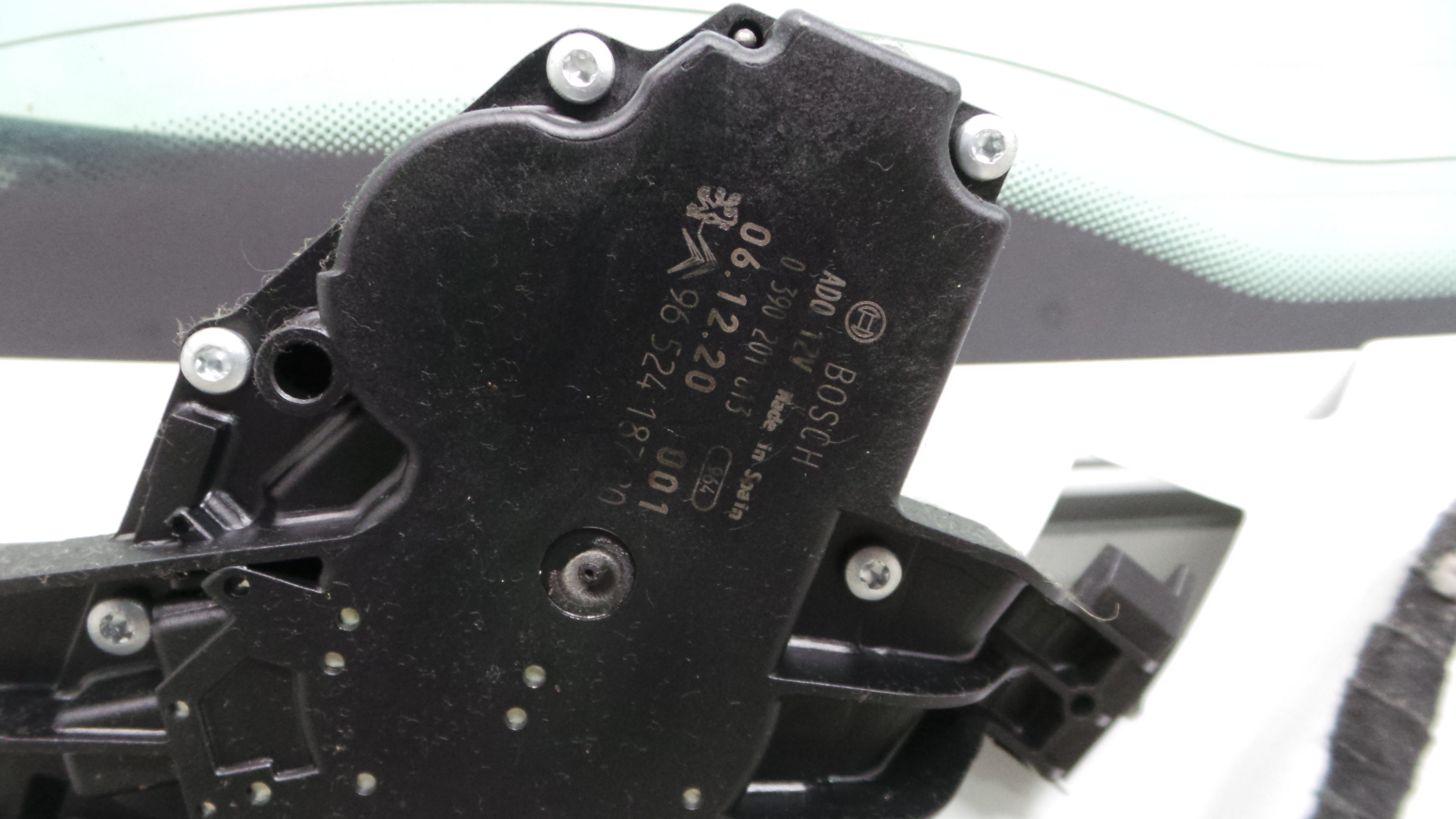 Motor Limpa Vidros Trás 9652418780 - PEUGEOT 207 (WA_, WC_), 207/207+ (WA_, WC_)-36192397