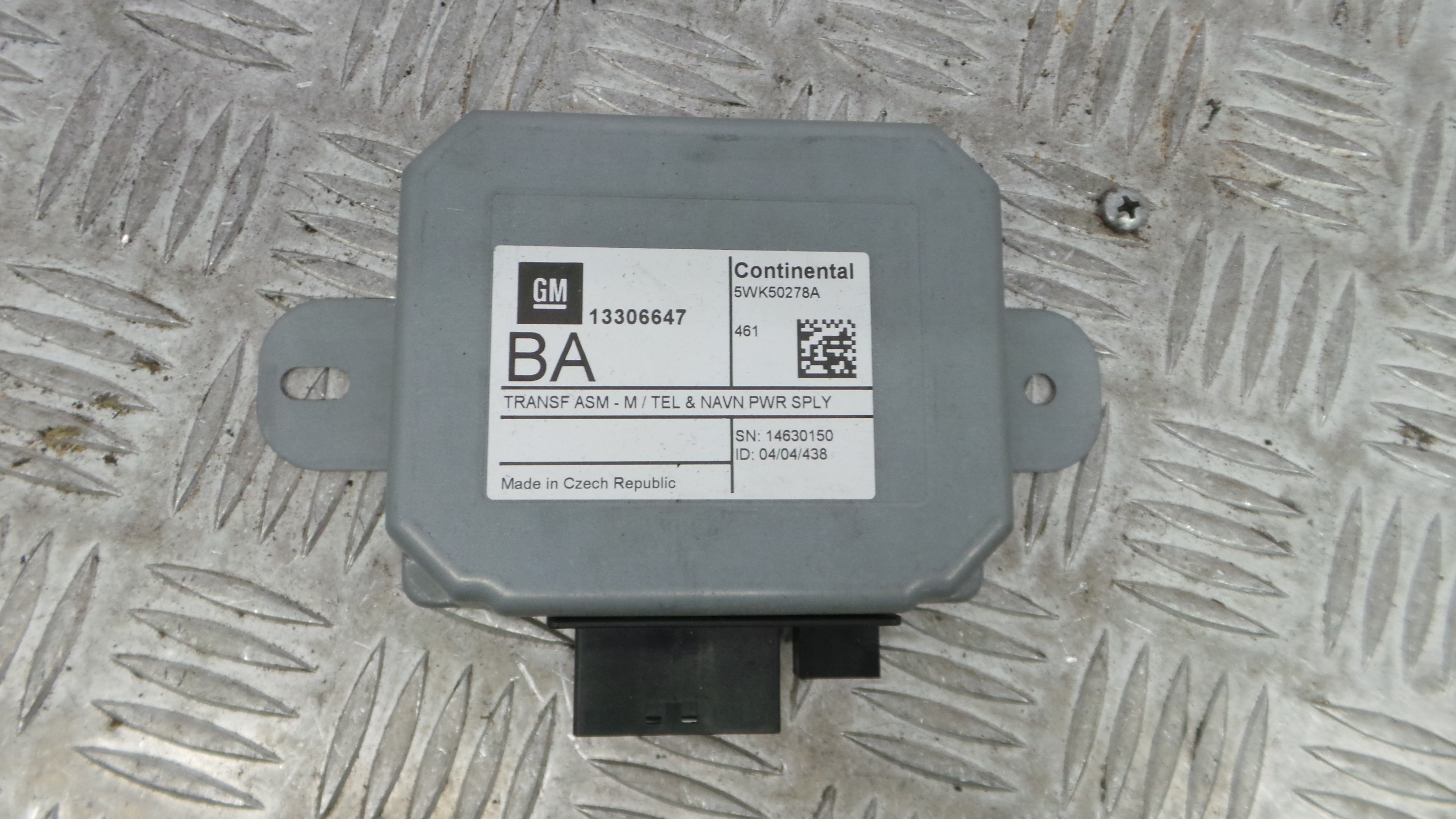 Modulo Electrónico 13306647 - OPEL CORSA D (S07)-36196311