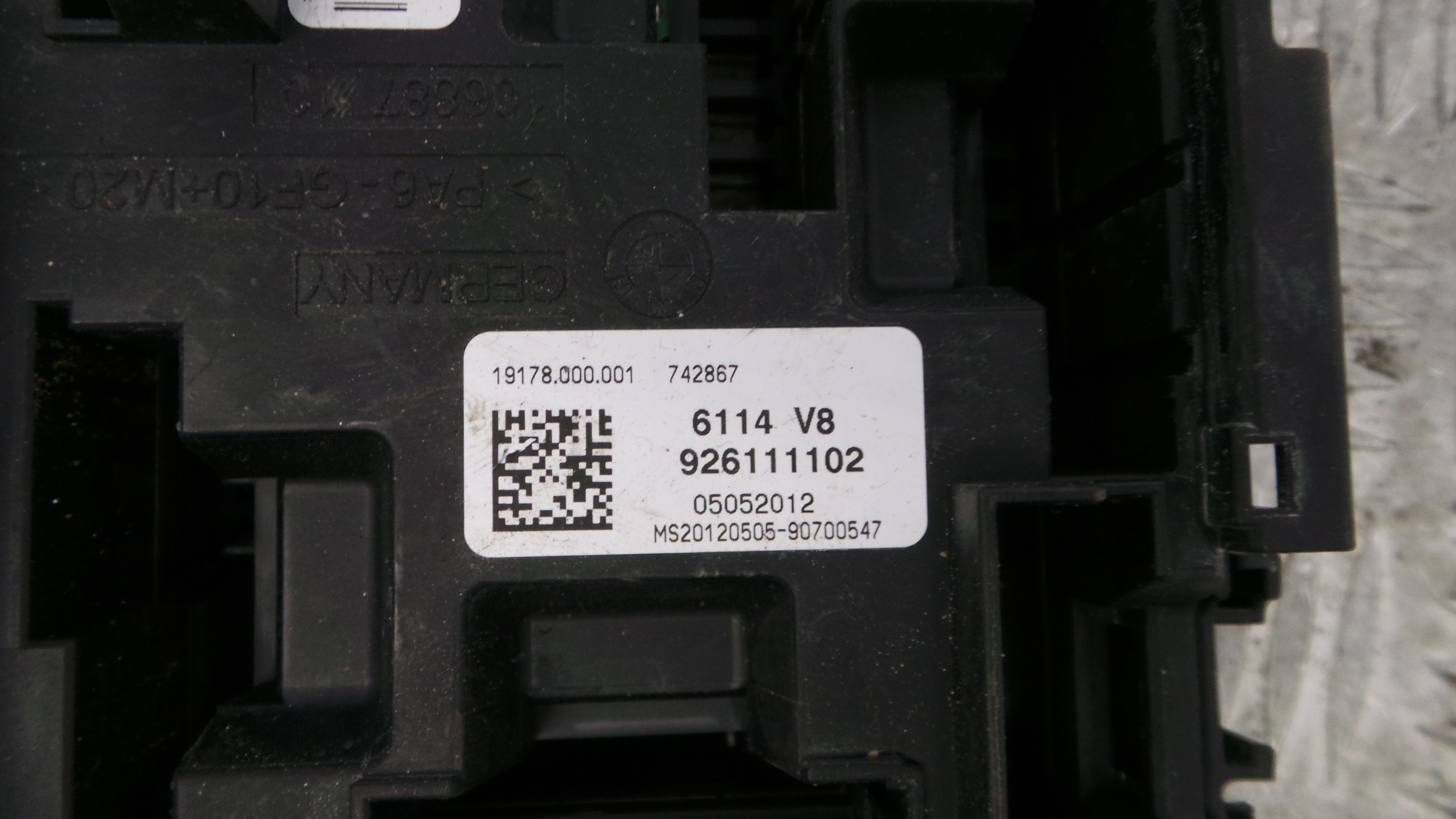 Caixa dos Fusíveis / BSI / UCH / SAM 61.14-926111102 - BMW 1 (F20), 1 Sports Hatch (F20)-36196320