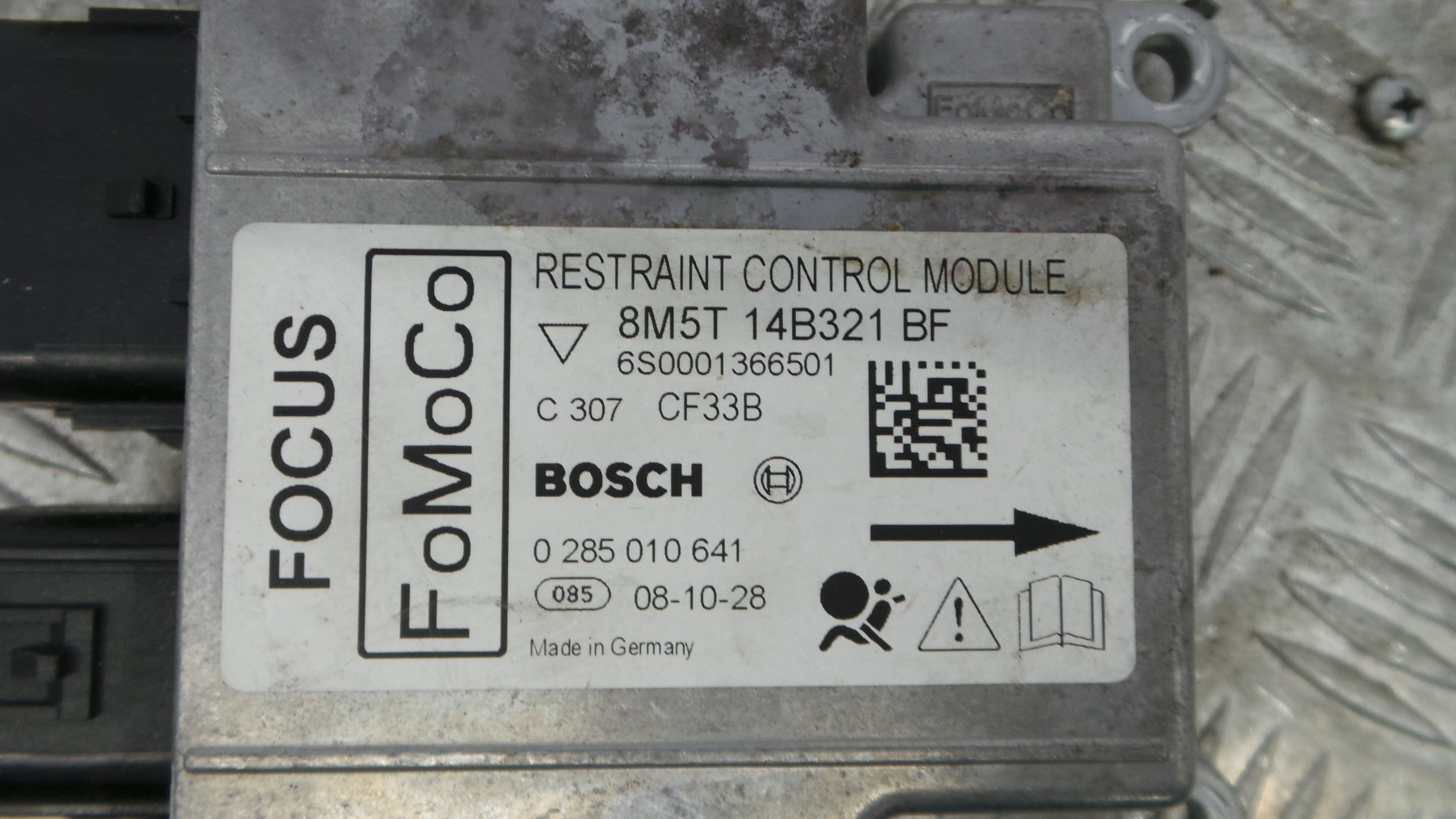 Centralina de Airbags 8M5T-14B321-BF - FORD FOCUS II (DA_, HCP, DP)-36196323