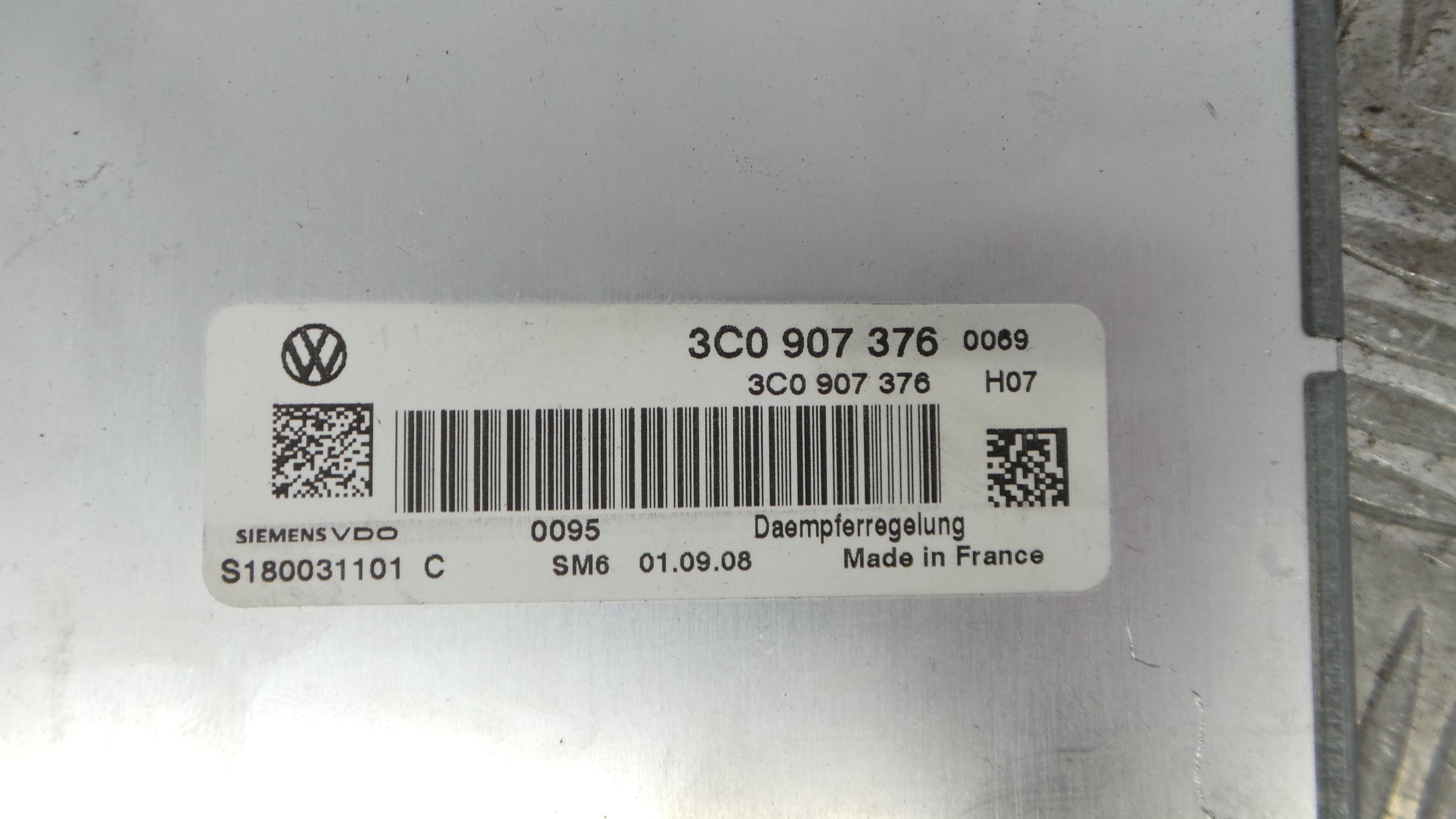 Centralina da Suspensão 3C0907376 - VW PASSAT CC B6 (357)-36196341