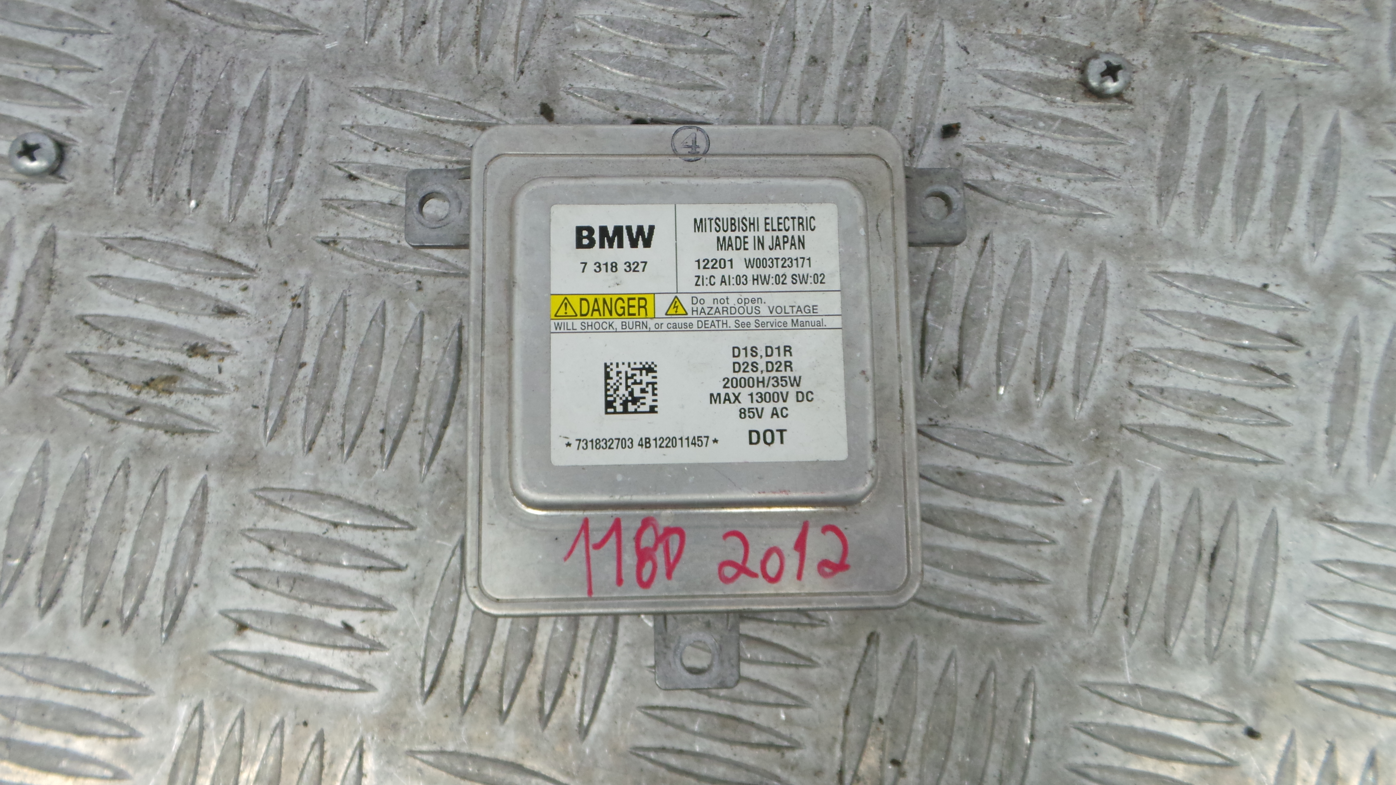 Modulo Electrónico 7318327 - BMW 1 (F20), 1 Sports Hatch (F20)-36196387