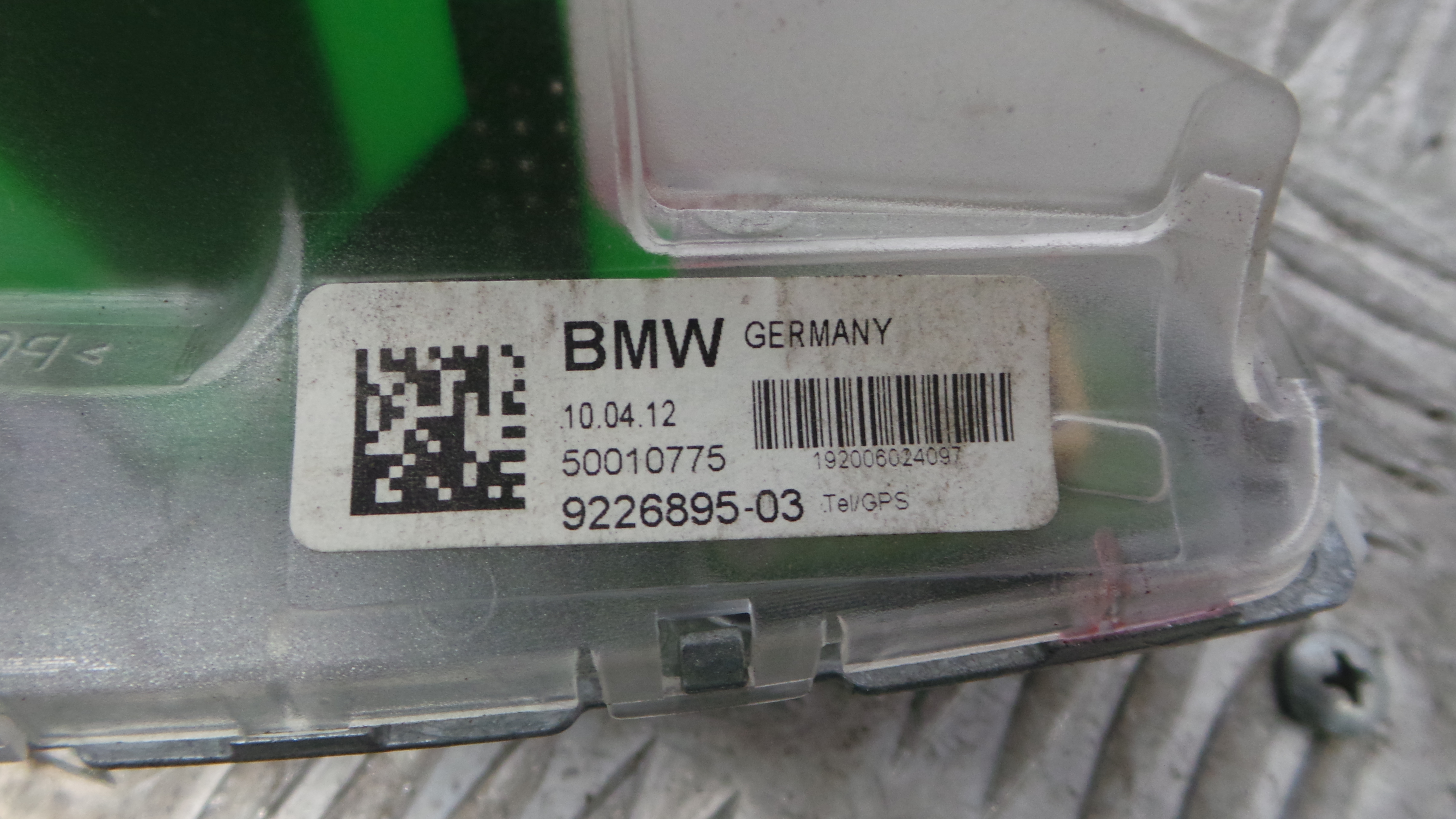 Antena 922689503 - BMW 1 (F20), 1 Sports Hatch (F20)-36196458